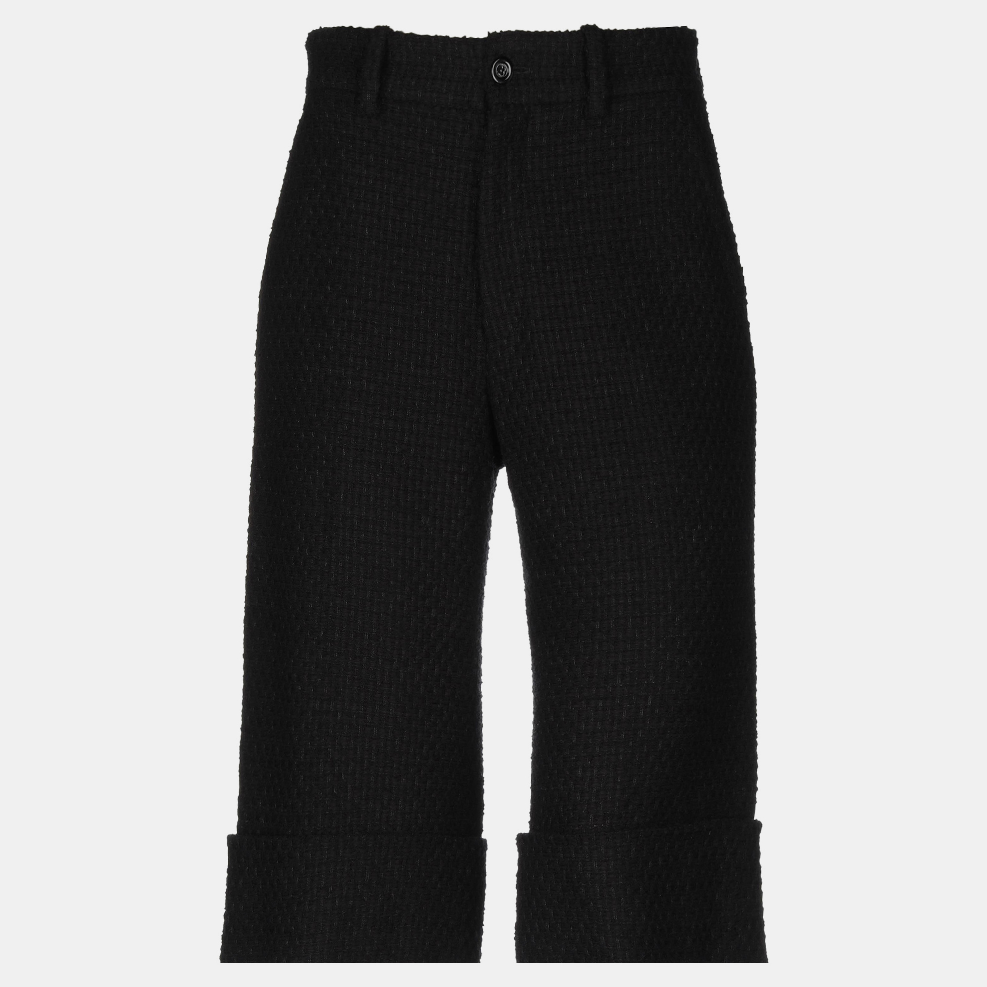 

Gucci Cotton Cropped Pants 42, Black