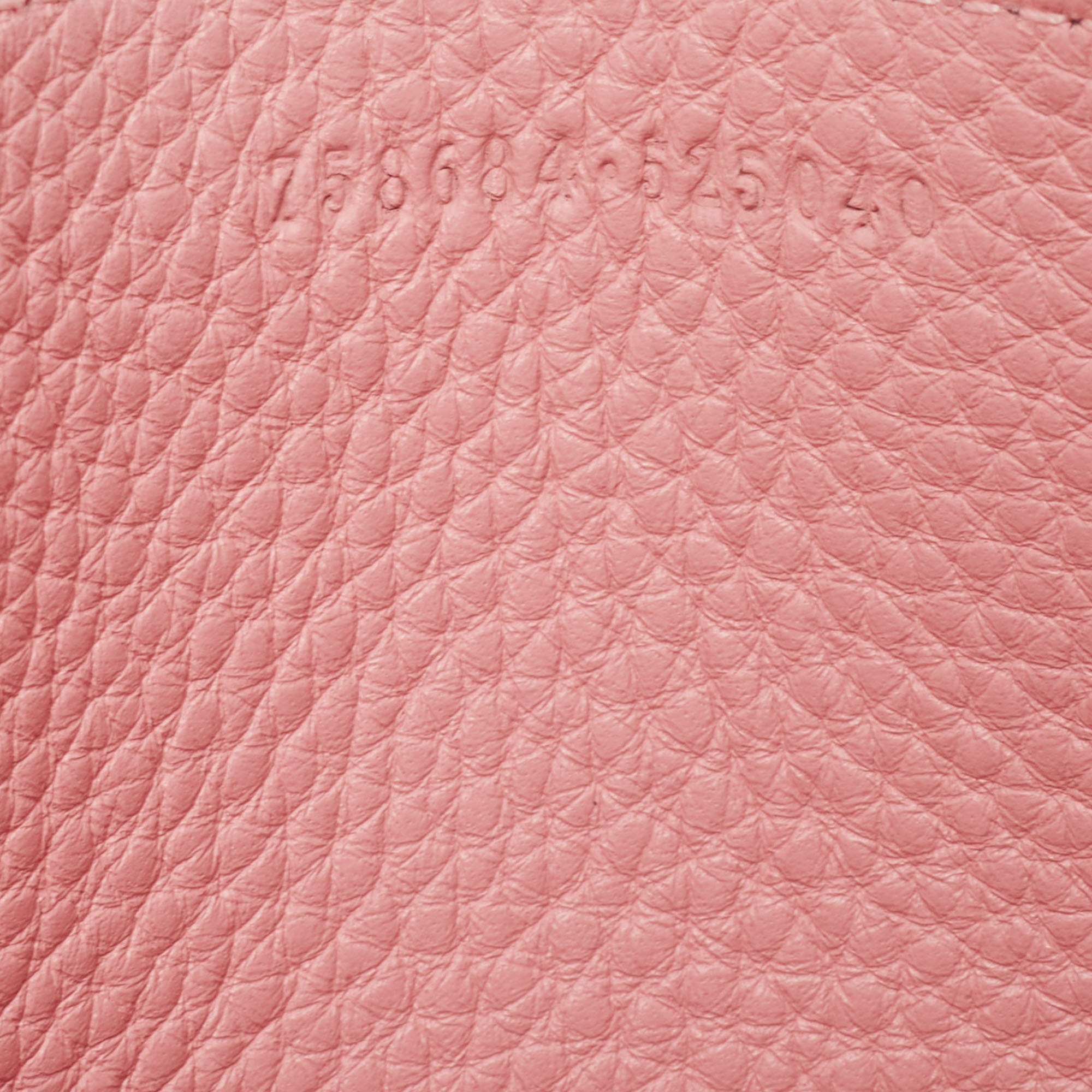 Gucci Pink Leather Medium Jackie 1961 Shoulder Bag