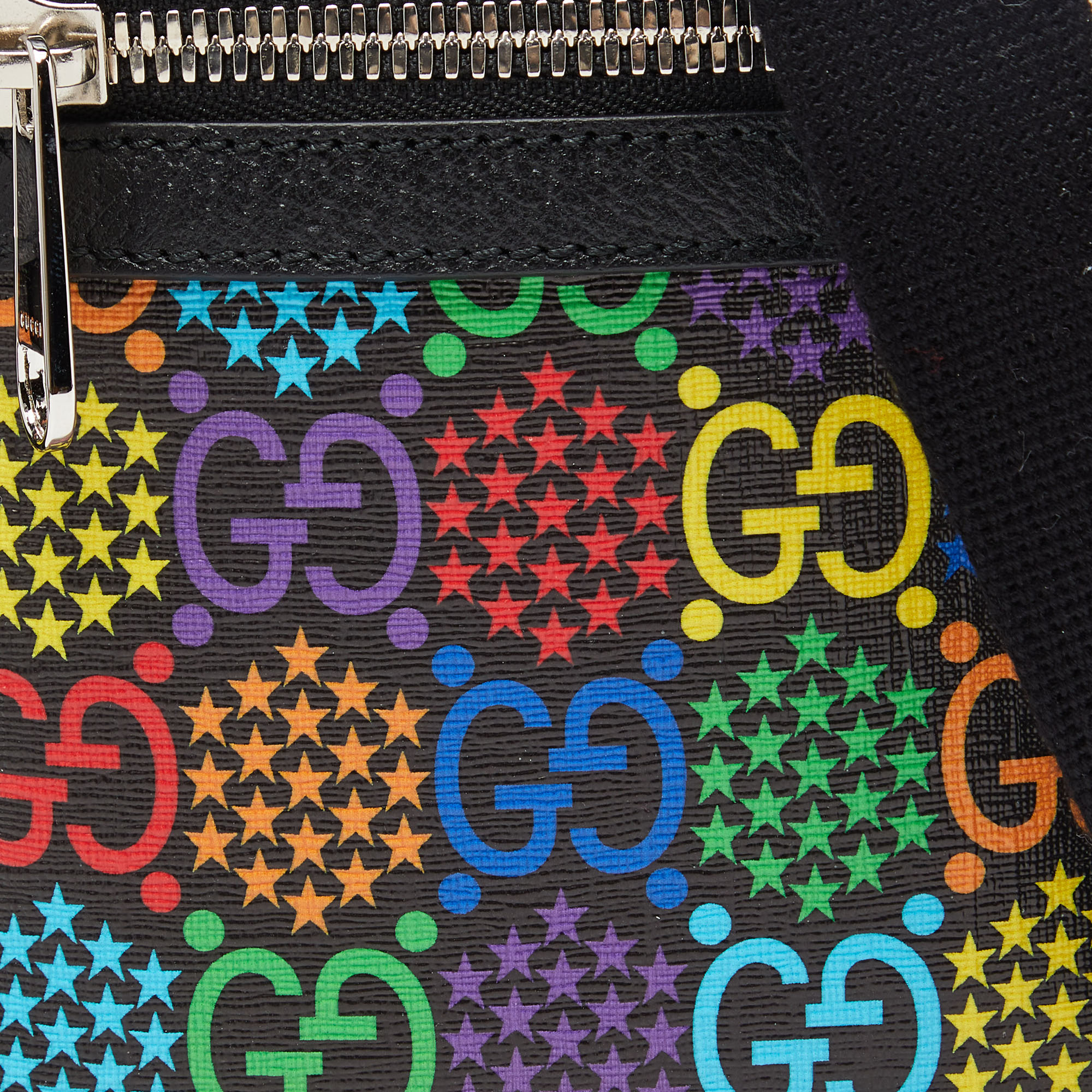 Gucci Multicolor GG Supreme Canvas And Leather Psychedelic Crosbody Bag