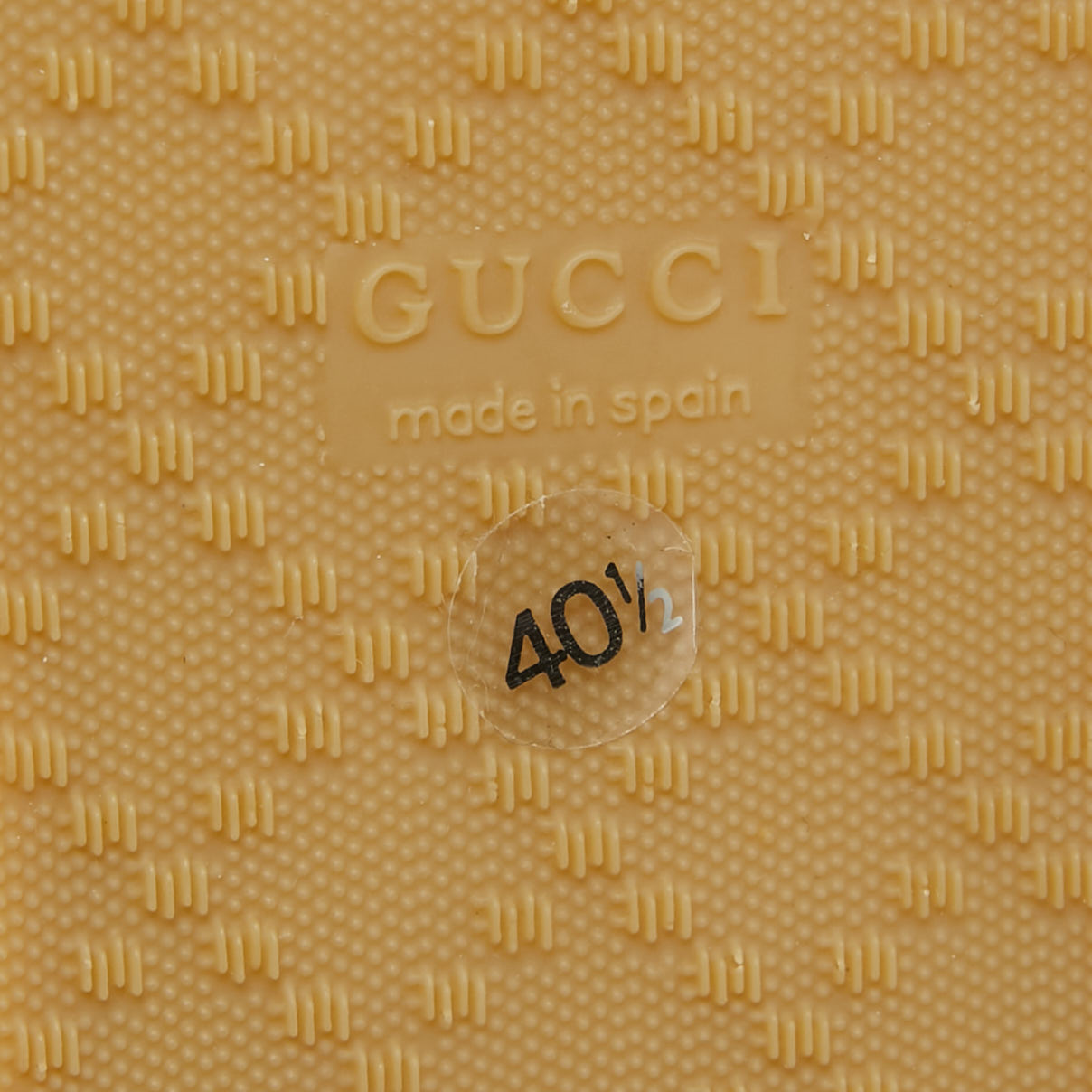 Gucci Cream GG Canvas Espadrille Flats Size 40.5