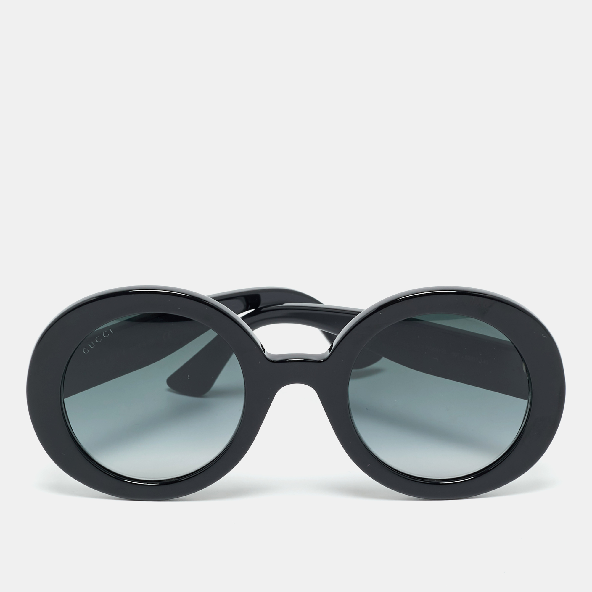 Gucci Black Gradient GG0319S Frame Round Sunglasses
Gucci Black Gradient GG0319S Frame Round Sunglasses