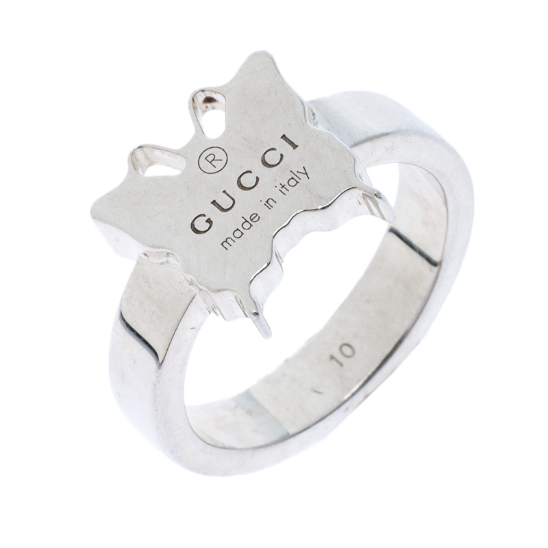 gucci ring womens butterfly