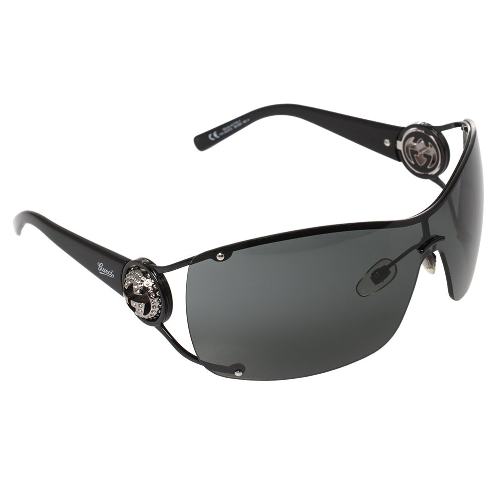 Gucci Black Metal Frame GG2829/S Tint Sunglasses
