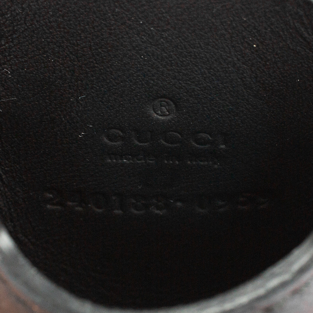 Gucci Black Guccissima Leather Leather IPhone Case