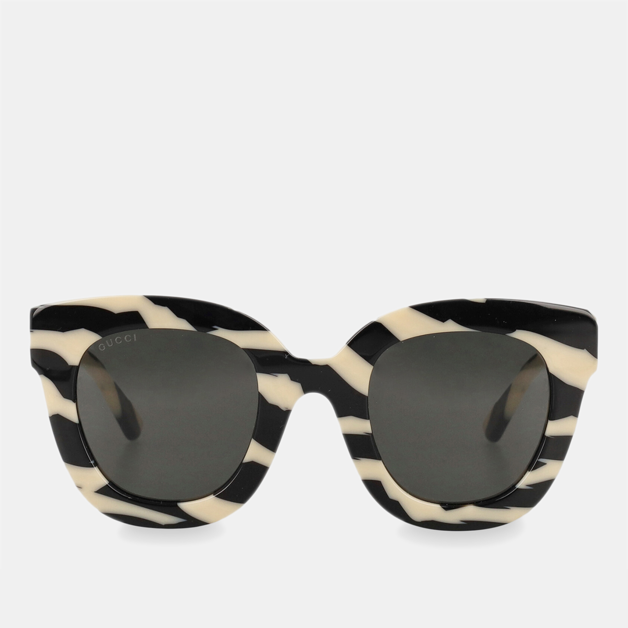 Gucci  Women's Synthetic Fibers Sunglasses - Black - One Size