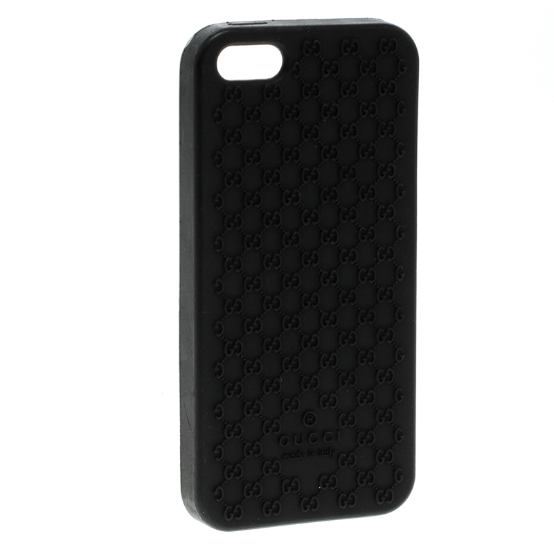 

Gucci Black Bioplastic Iphone 5G Case