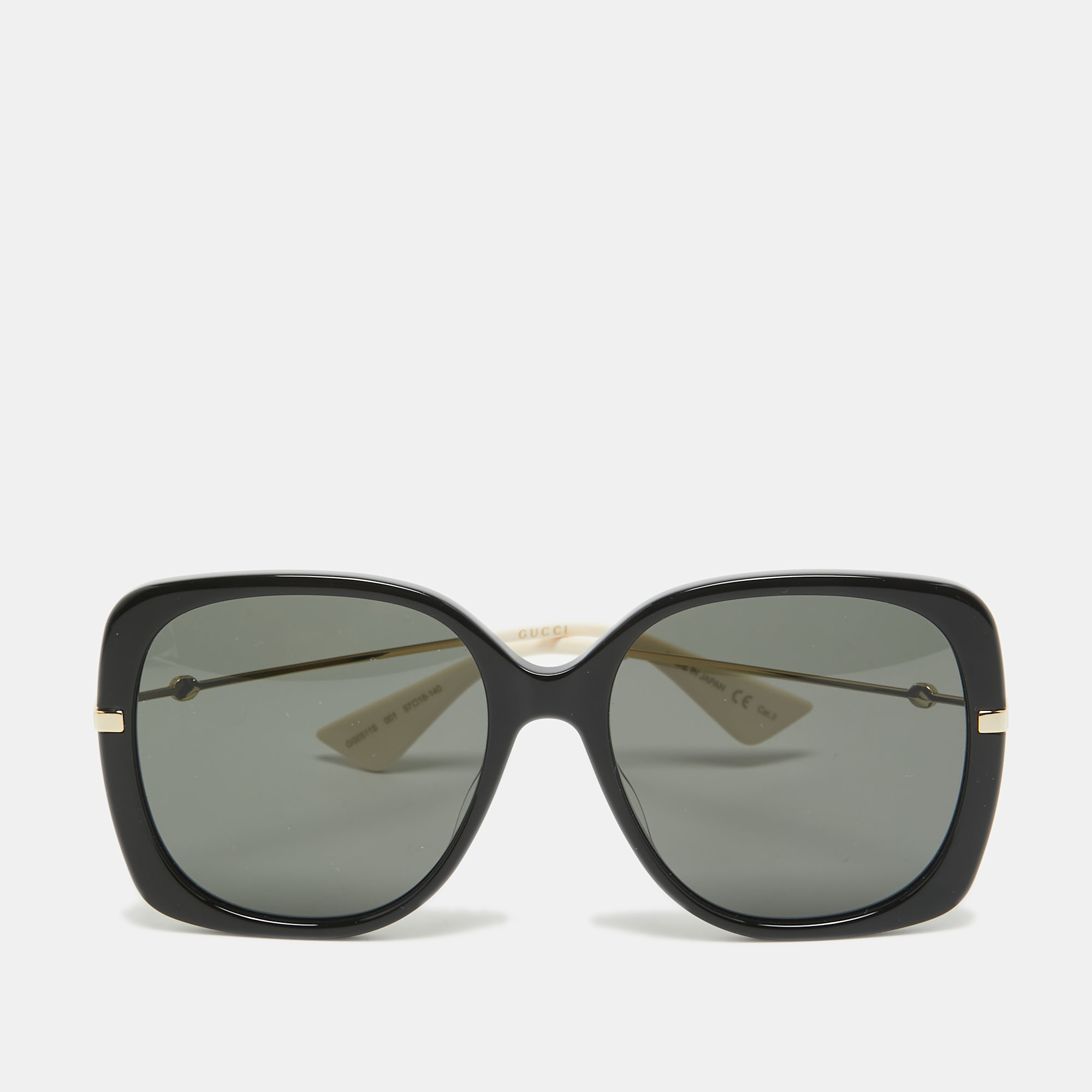 Gucci black/gold  gg0511s gg oversized sunglasses