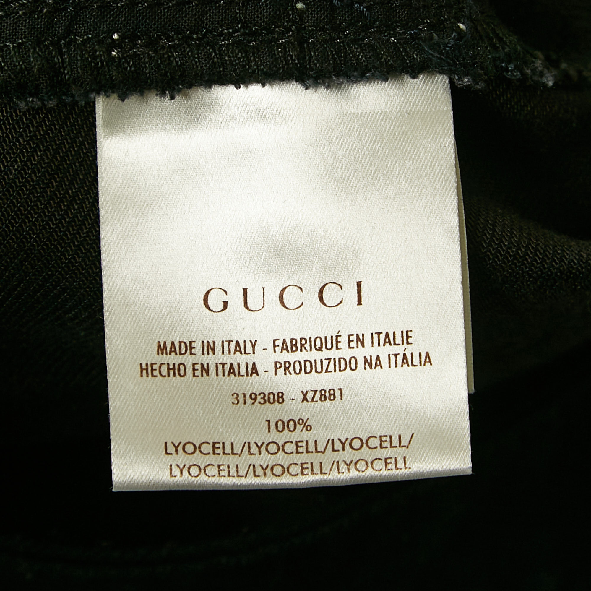 Gucci Black Lyocell Denim 70's Flared Jeans S Waist 30