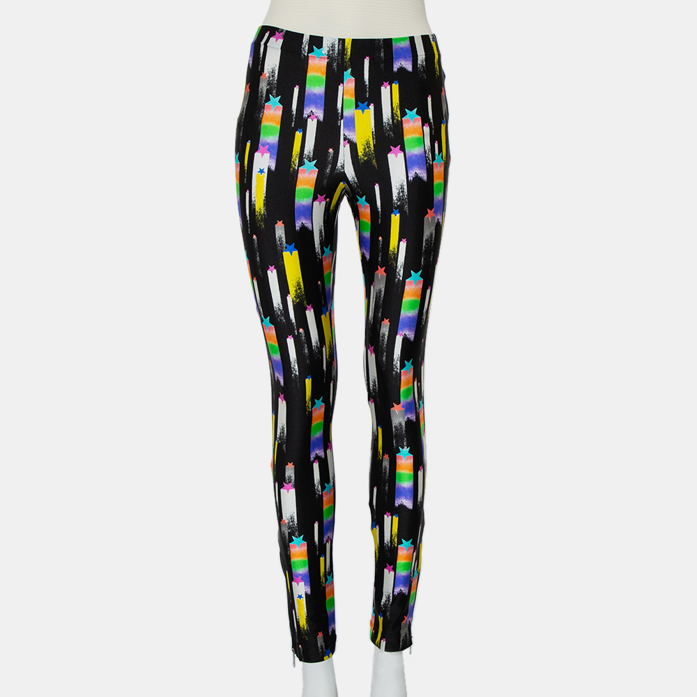 Gucci Black Shooting Star Printed Jersey Zipper Hem Detail Leggings S
Gucci Black Shooting Star Printed Jersey Zipper Hem Detail Leggings S