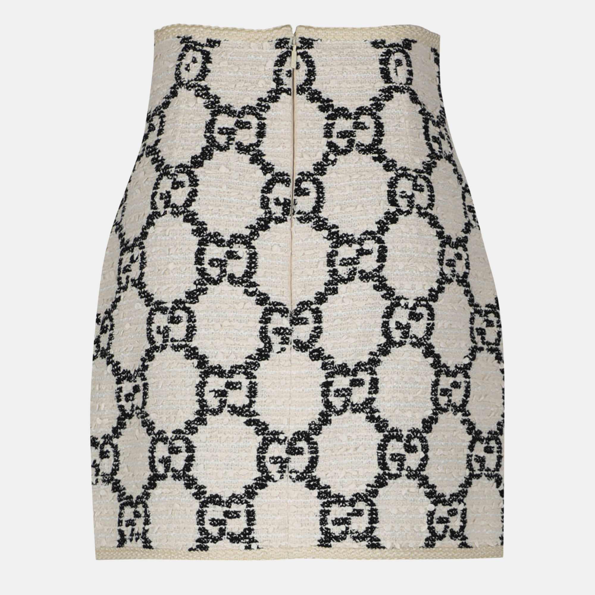 Gucci Women' Cotton Mini Skirt - Black, Beige
Gucci Women' Cotton Mini Skirt - Black, Beige