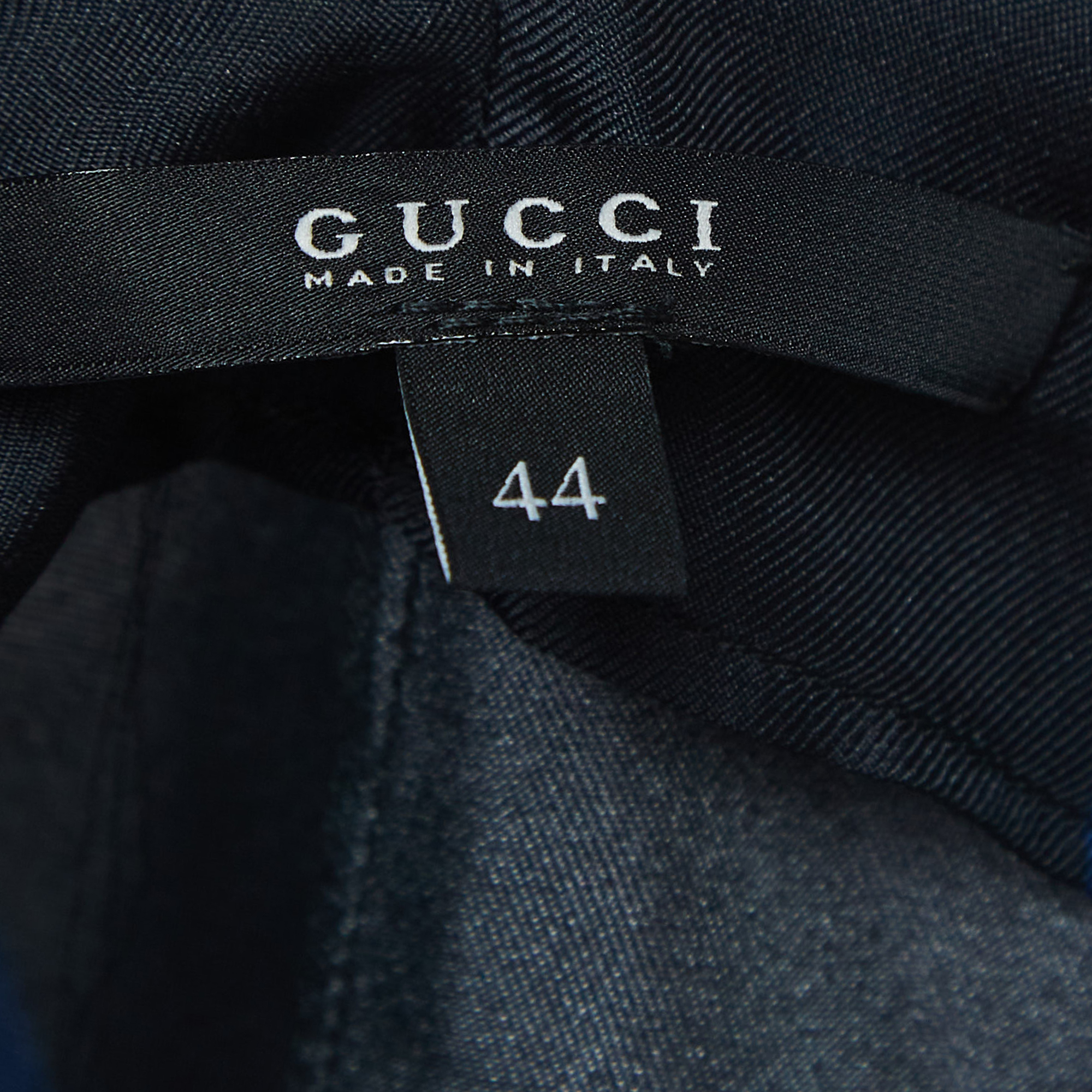 Gucci Multicolor Print Silk V-Neck Poncho Top M