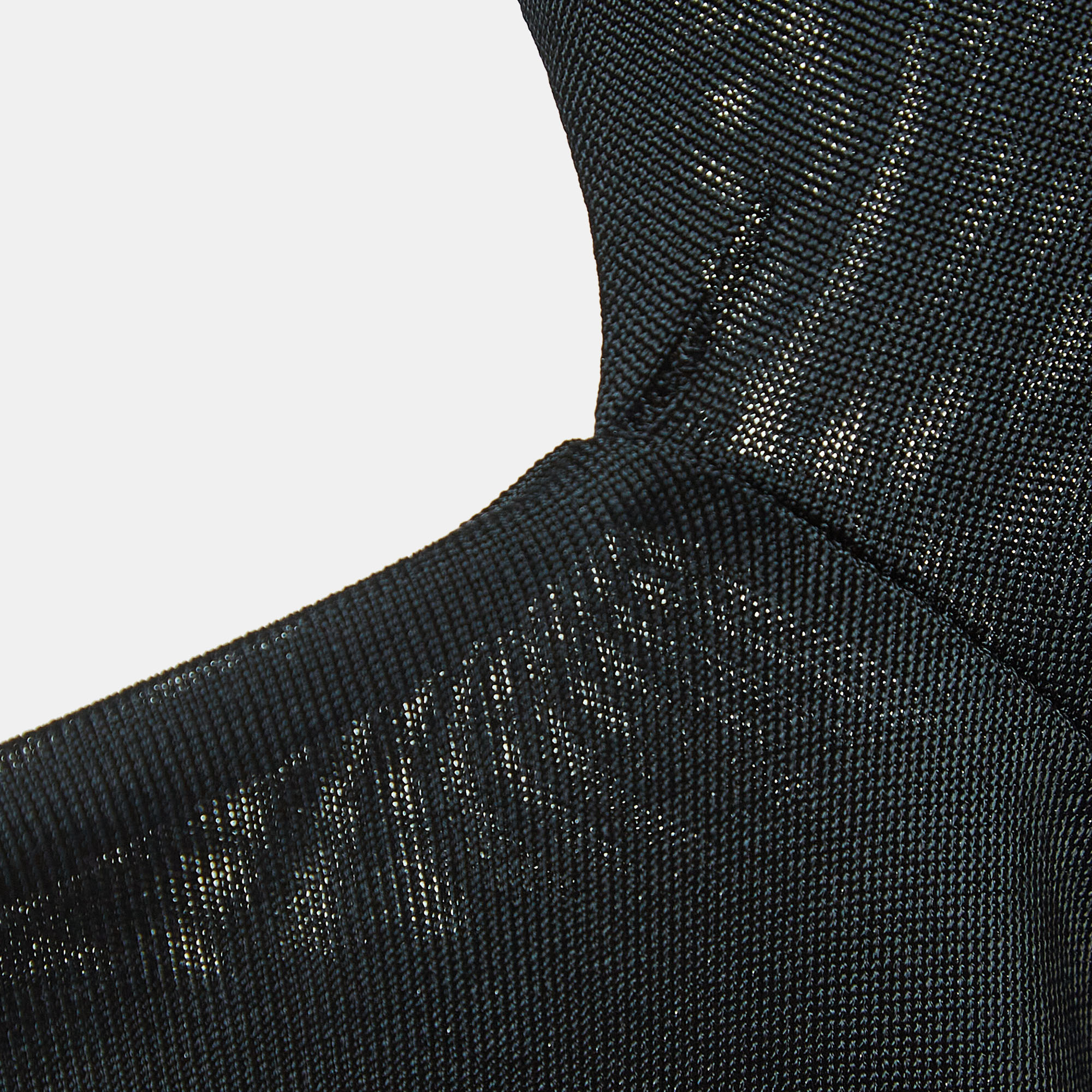 Gucci Vintage Black Jersey Cut-Out Detail Bodycon Midi Dress S
