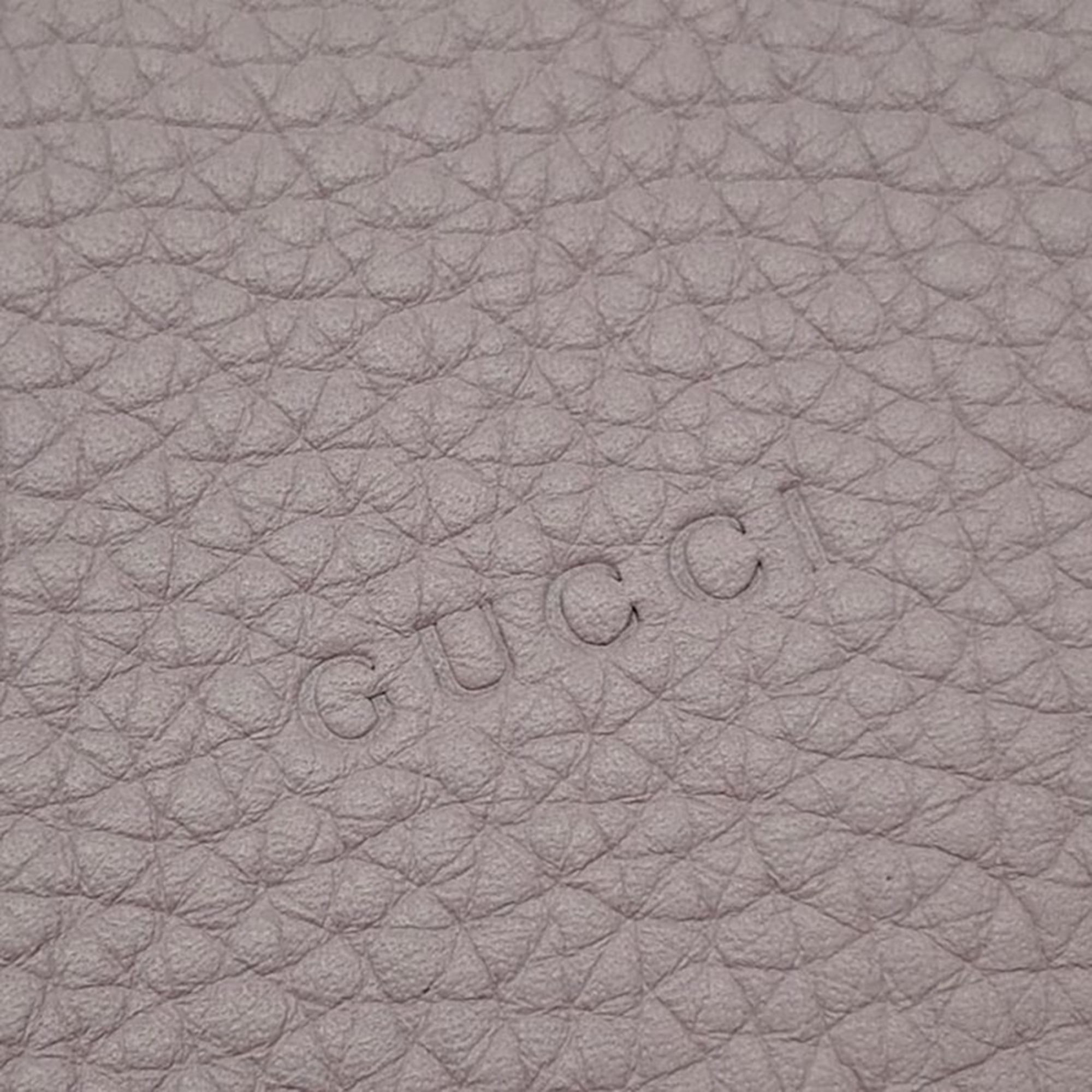 Gucci Pink Leather Bamboo Daily Top Handle Bag