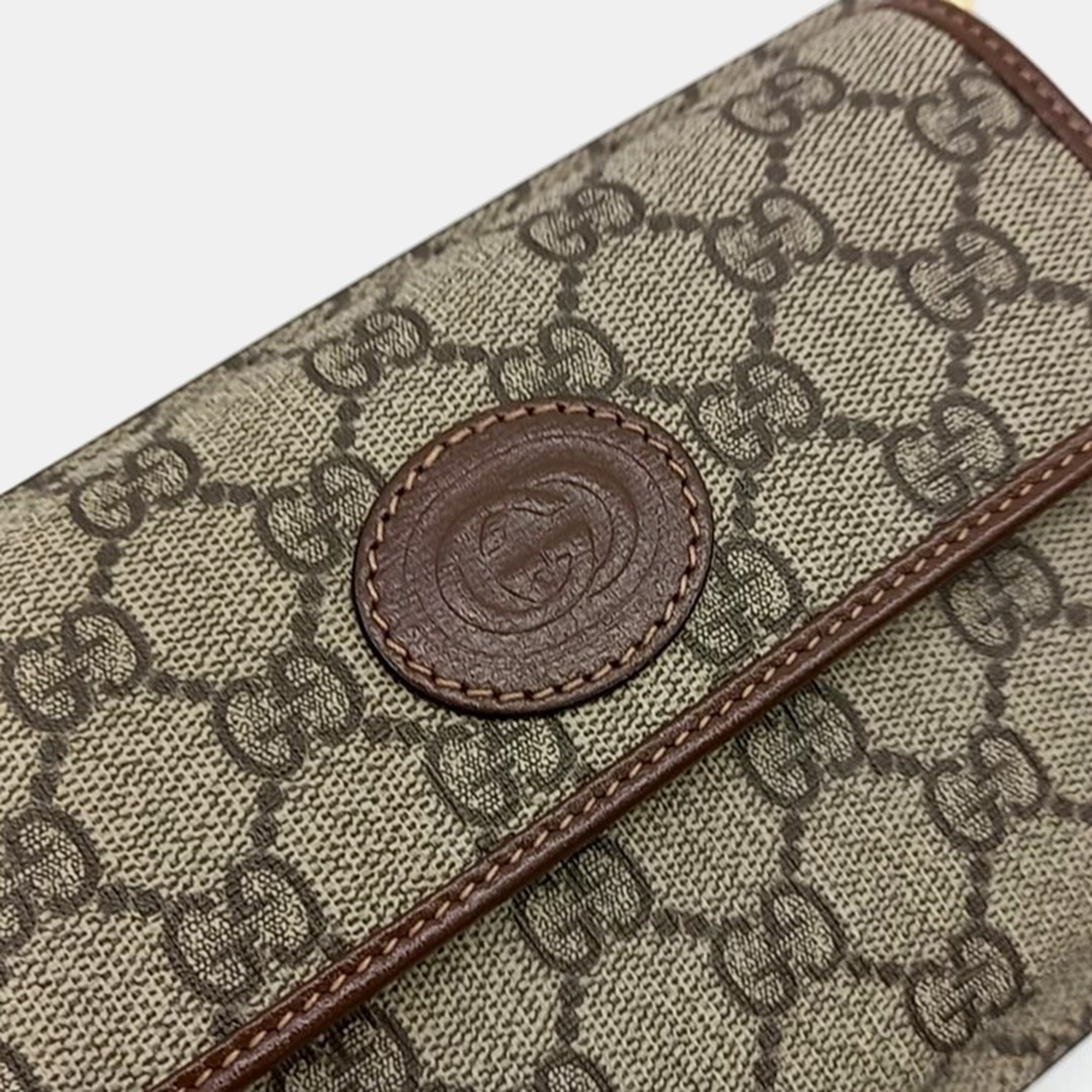 Gucci Neutrals GG Supreme Neo Vintage Belt Bag