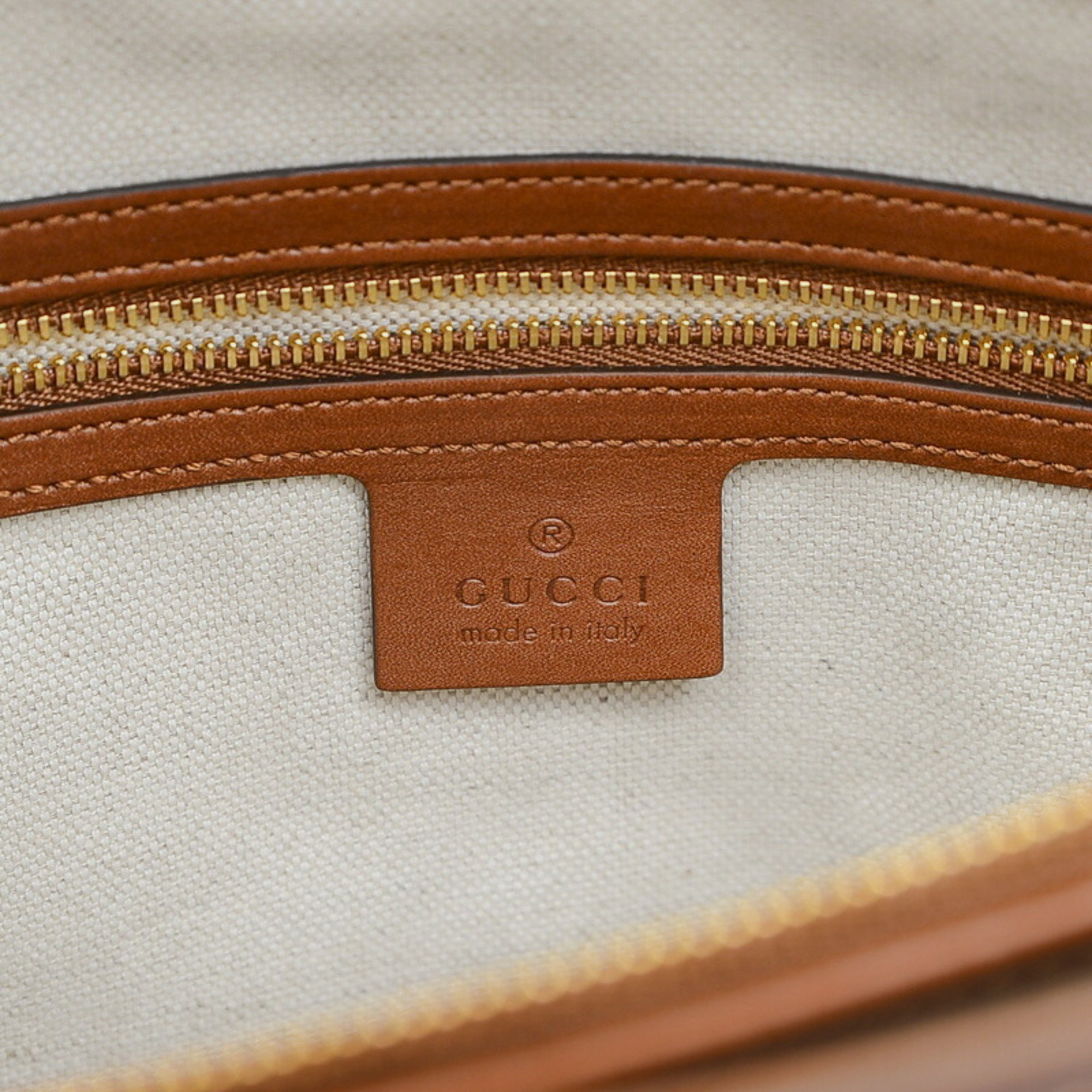 Gucci Brown Leather Medium Diana Shoulder Bag