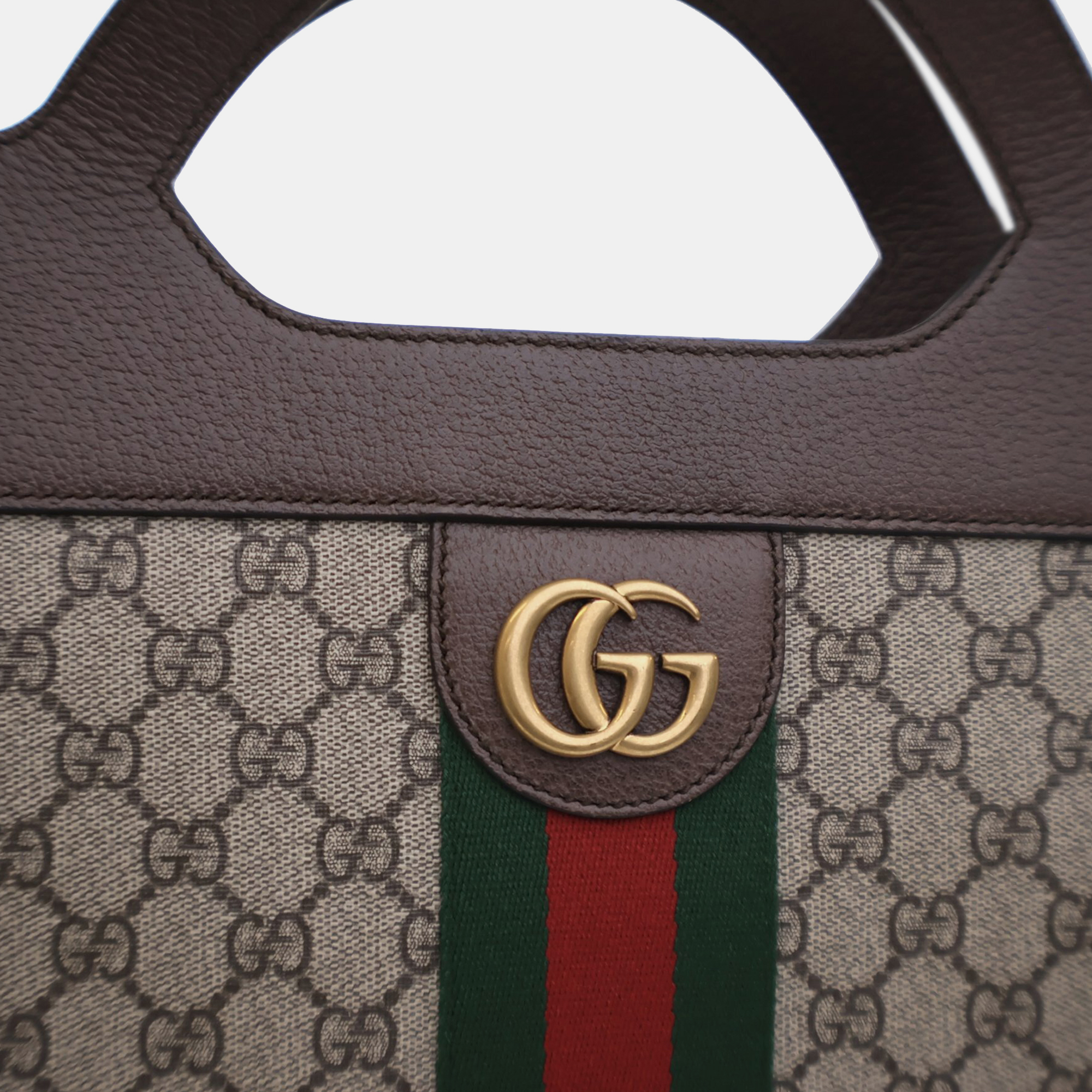 Gucci GG Supreme Ophidia Vertical Tote Bag