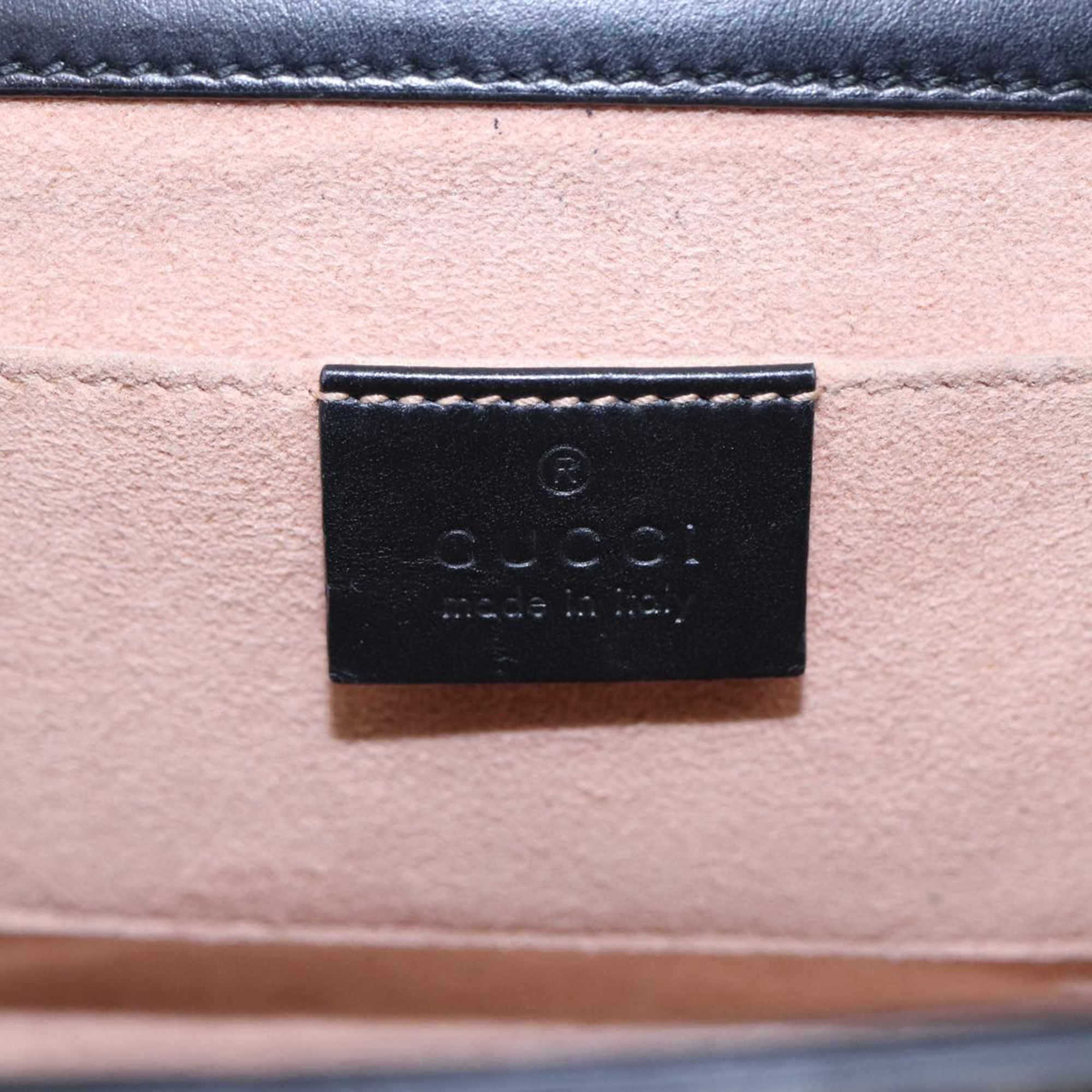 Gucci Beige GG Supreme Canvas Padlock Shoulder Bag