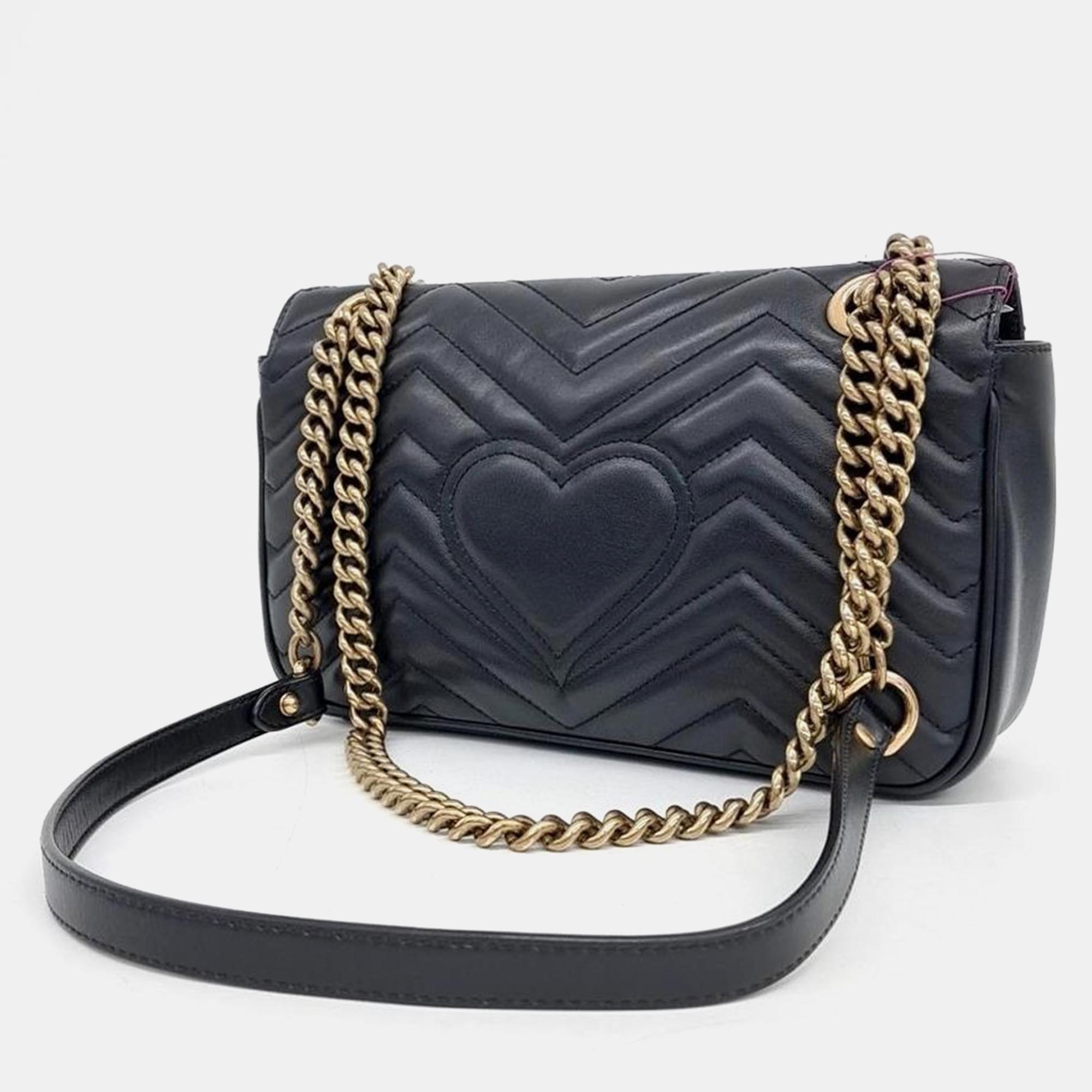 Gucci Marmont Matrace Shoulder Bag