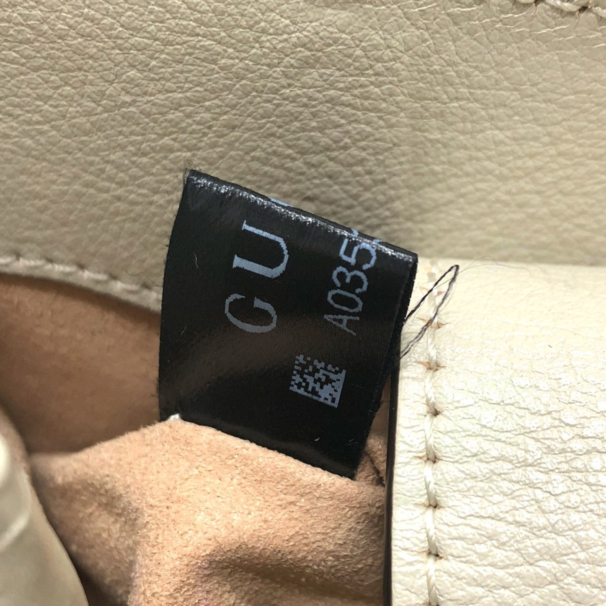 Gucci White GG Marmont Bag