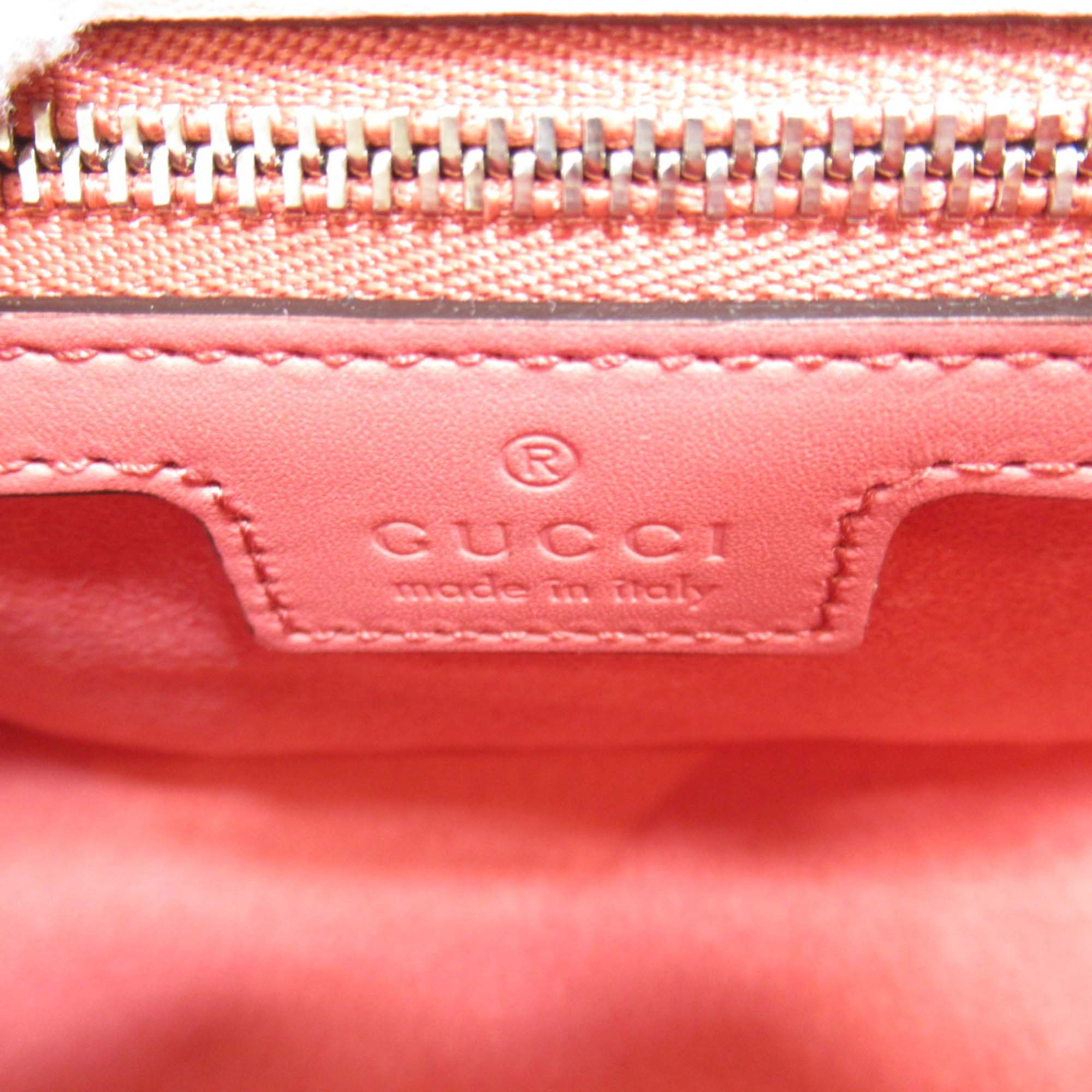 Gucci Pink Leather Mini Shoulder Bag