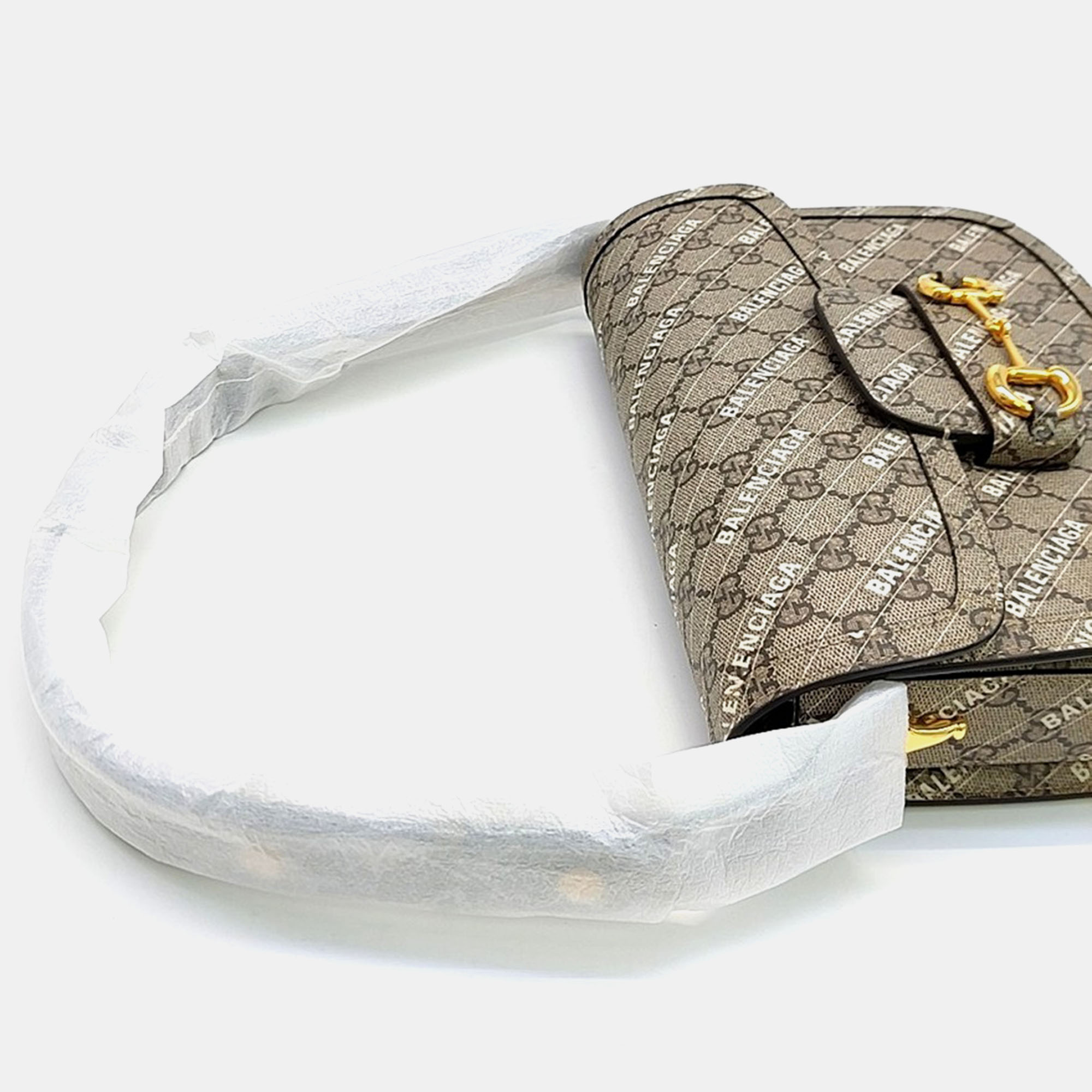 Gucci X Balenciaga Hacker Project 1955 Horsebit Shoulder Bag Bag