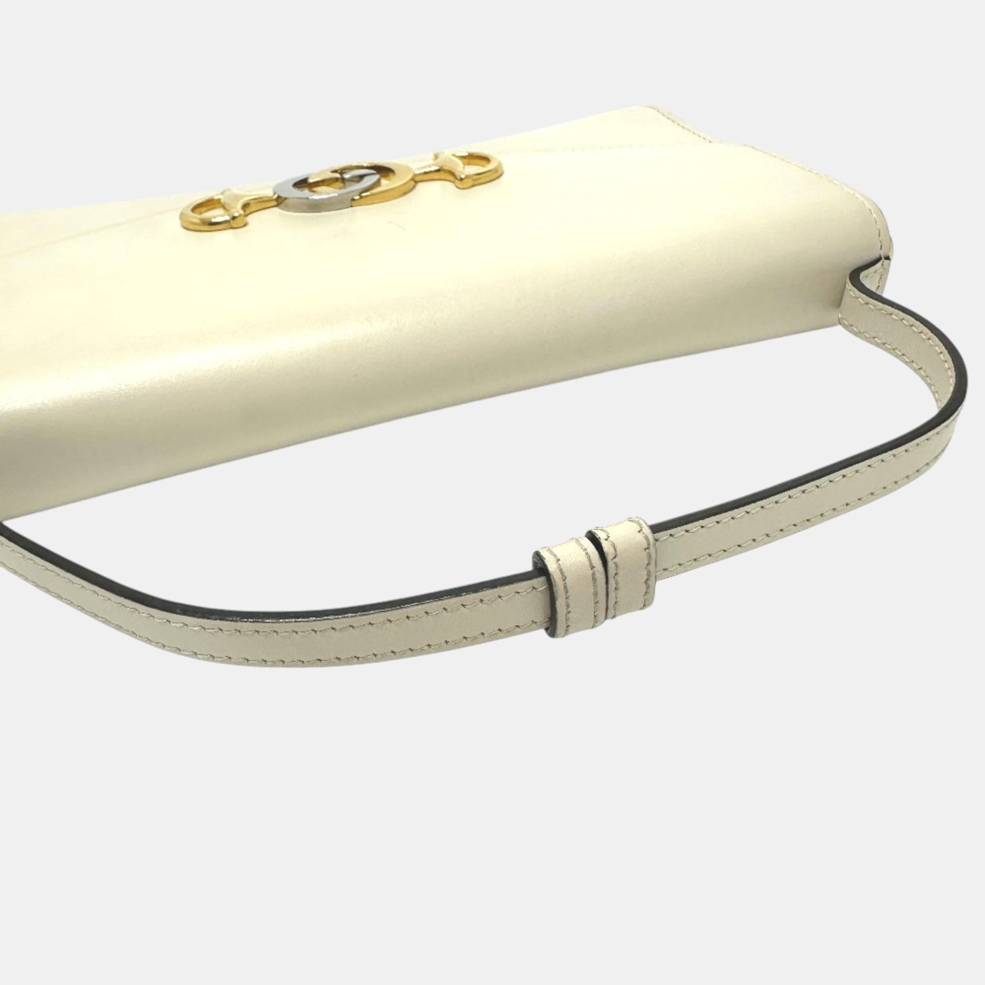 Gucci Off White Chain Shoulder Bag