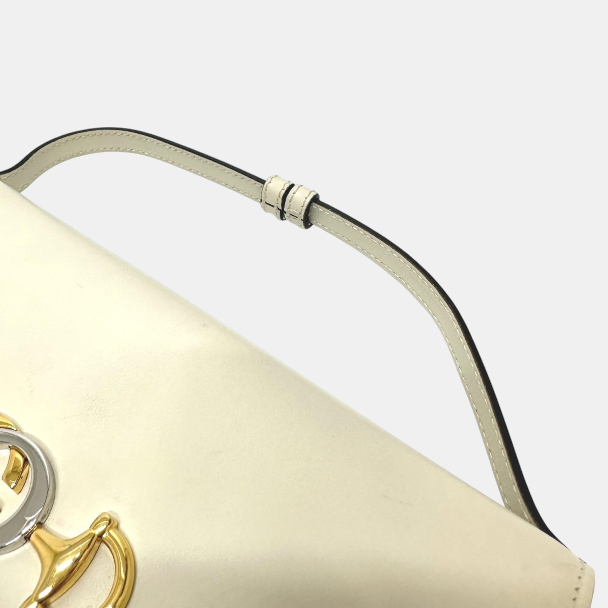 Gucci Off White Chain Shoulder Bag