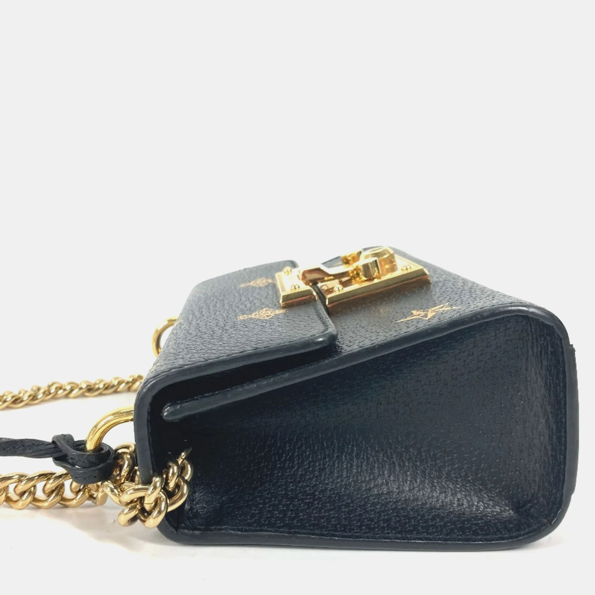 Gucci Black Gold Crossbody Bag