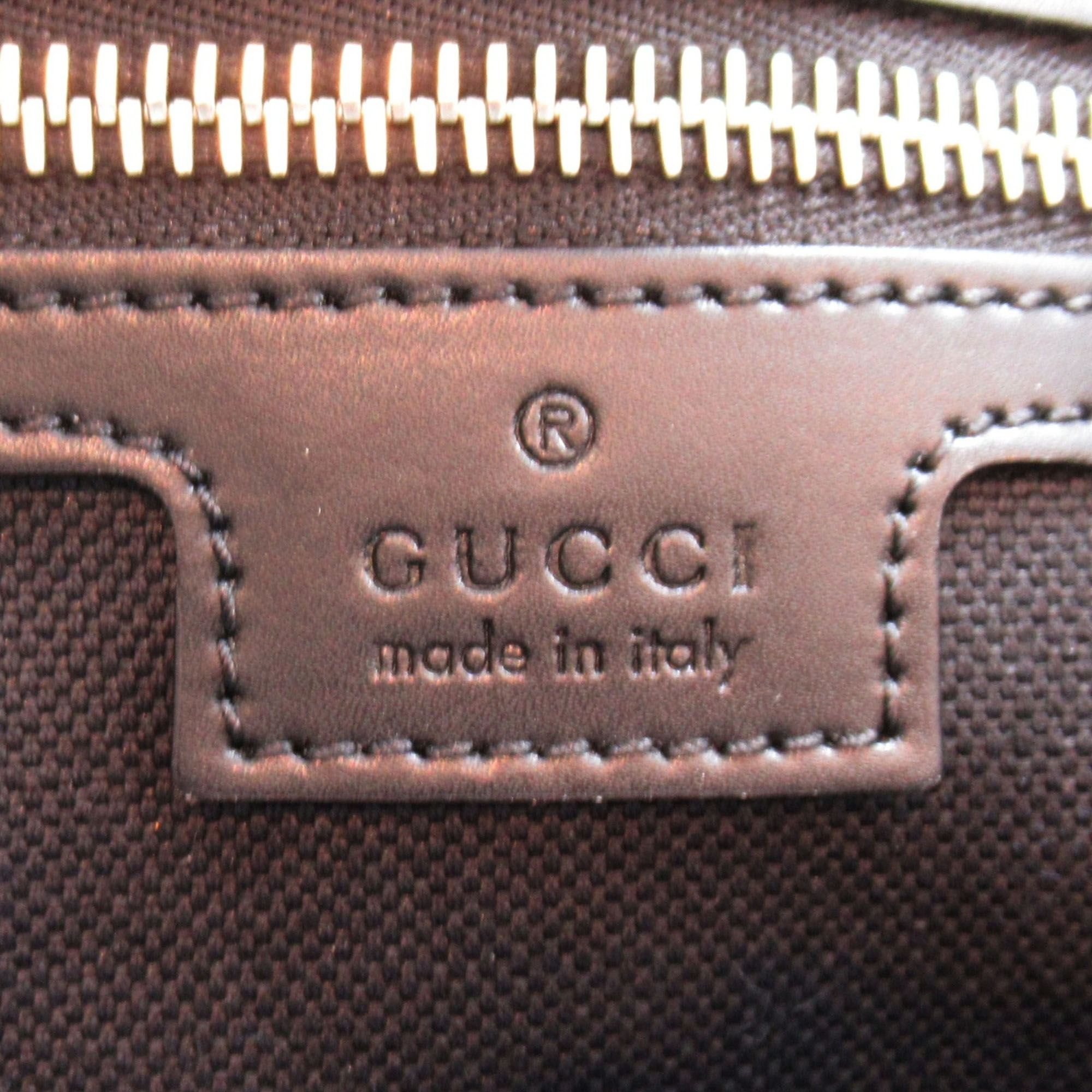 Gucci Black Canvas GG Supreme Hand Bag