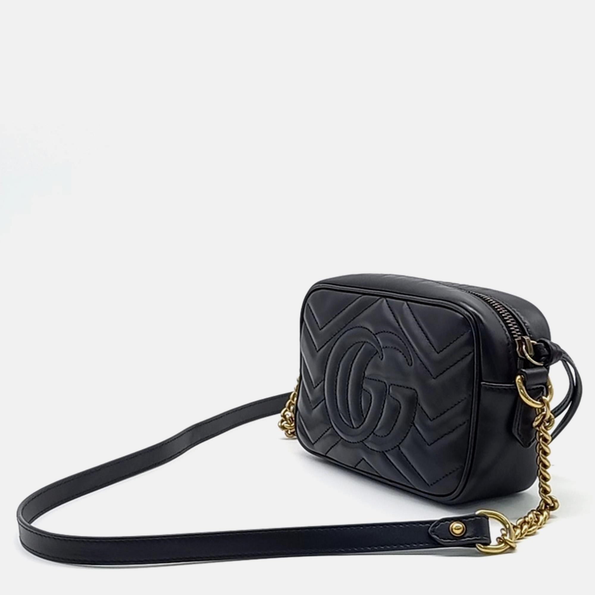 Gucci Marmont Matelasse Mini Crossbody Bag