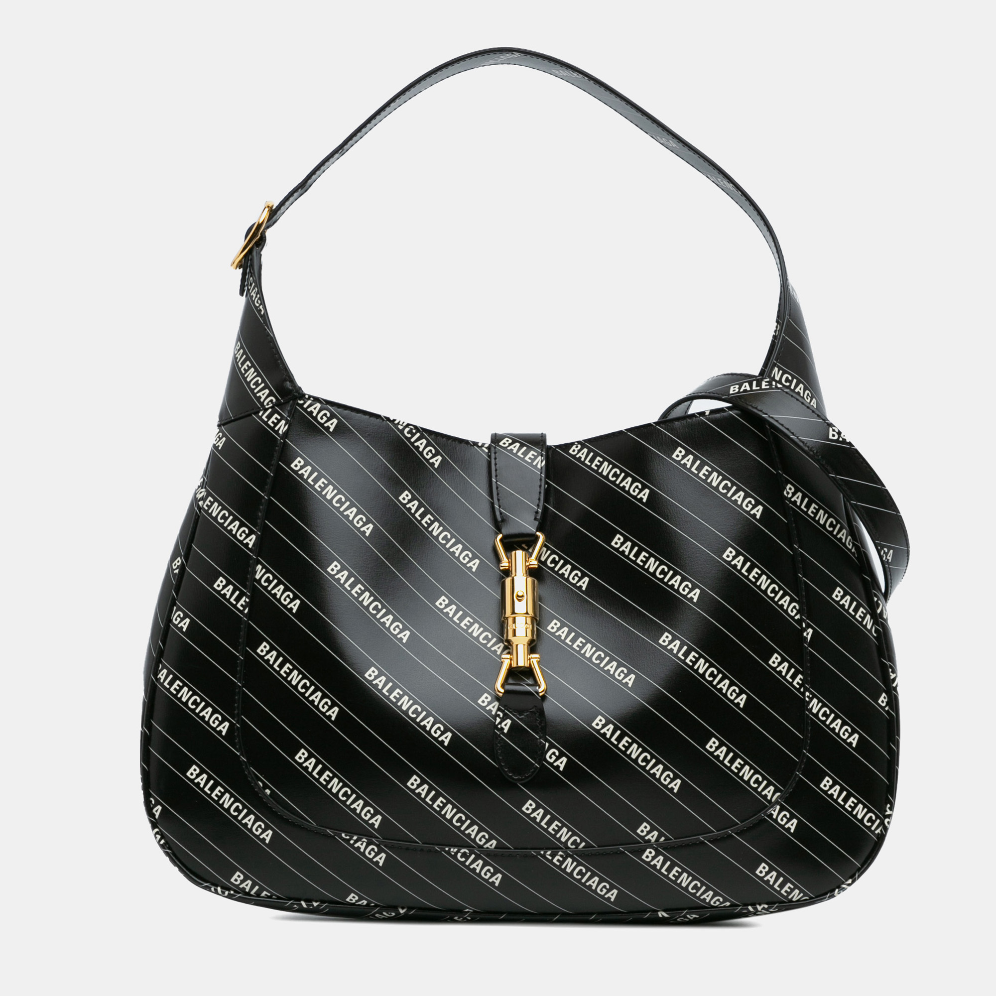 Balenciaga The Hacker Project Medium Calfskin Jackie 1961 Crossbody, Black
Balenciaga The Hacker Project Medium Calfskin Jackie 1961 Crossbody, Black