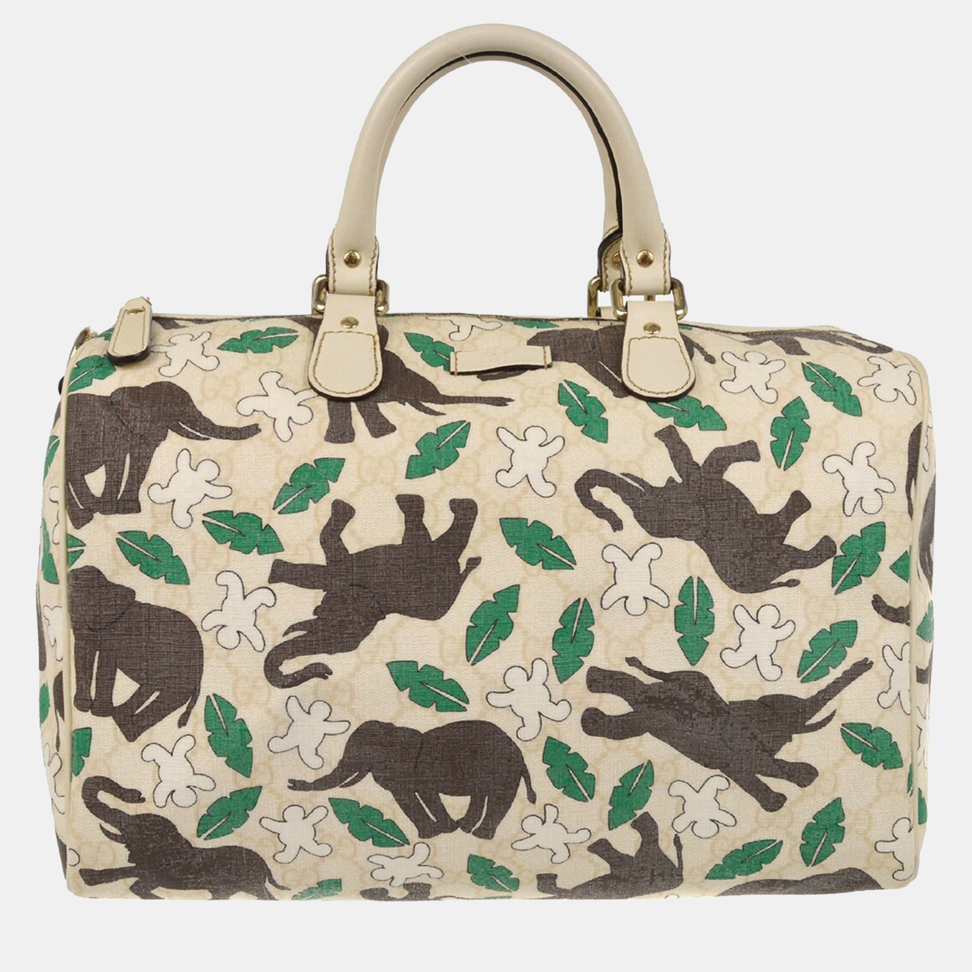 Gucci White Unicef Duffle Bag