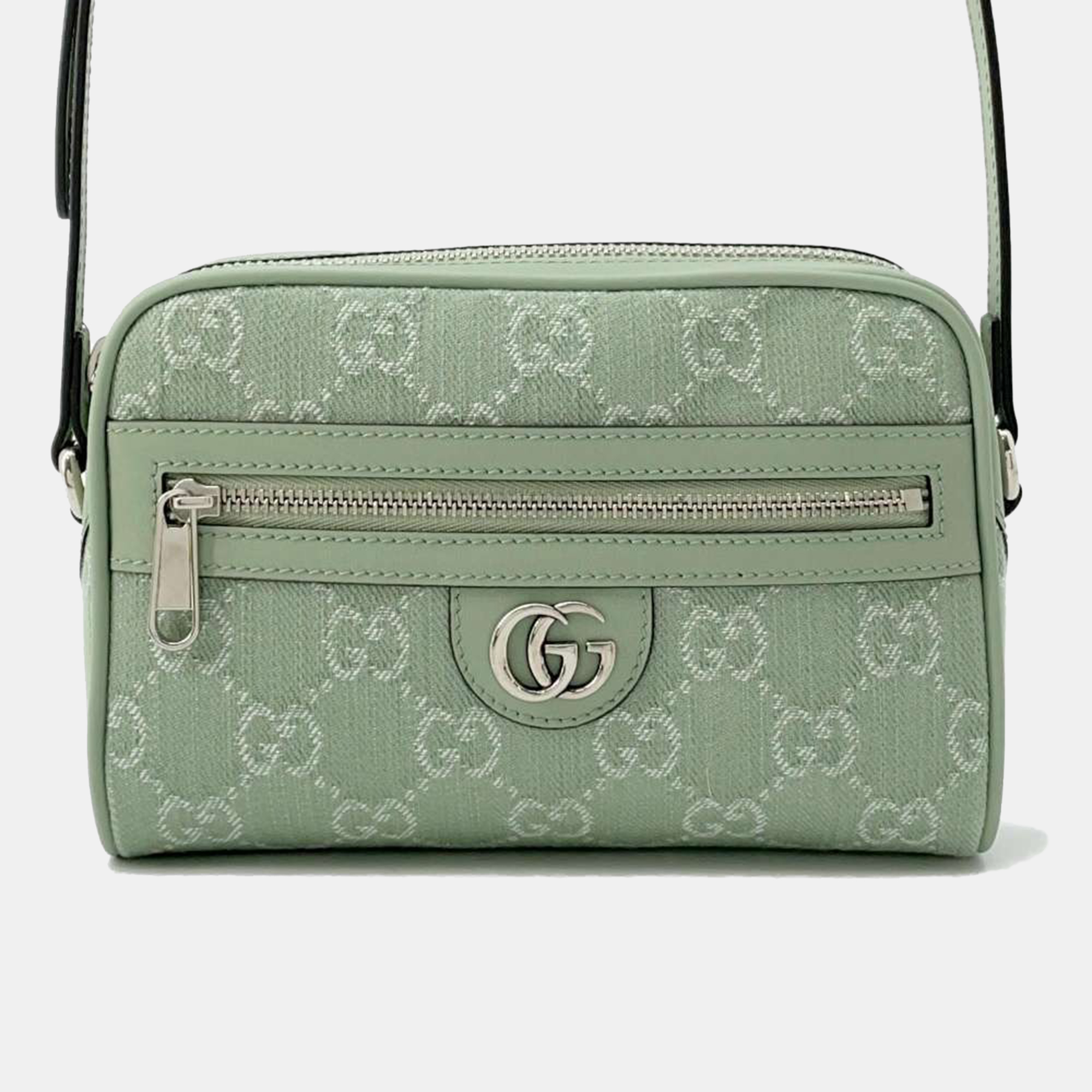 Gucci Paille Green GG Supreme Canvas Leather Ophidia Mini Shoulder Bag
Gucci Paille Green GG Supreme Canvas Leather Ophidia Mini Shoulder Bag