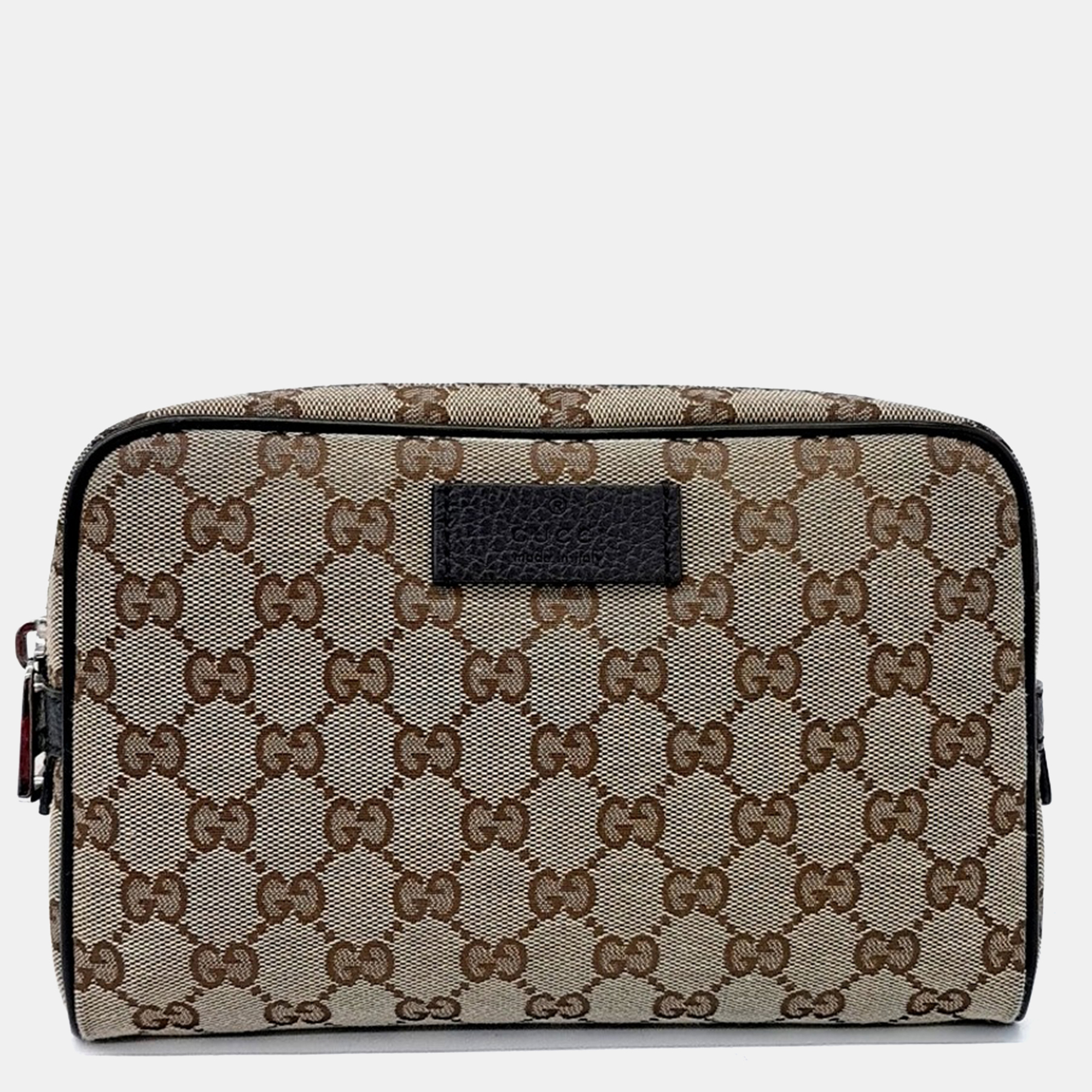 Gucci Beige Fabric Jacquard Hip Sack
Gucci Beige Fabric Jacquard Hip Sack