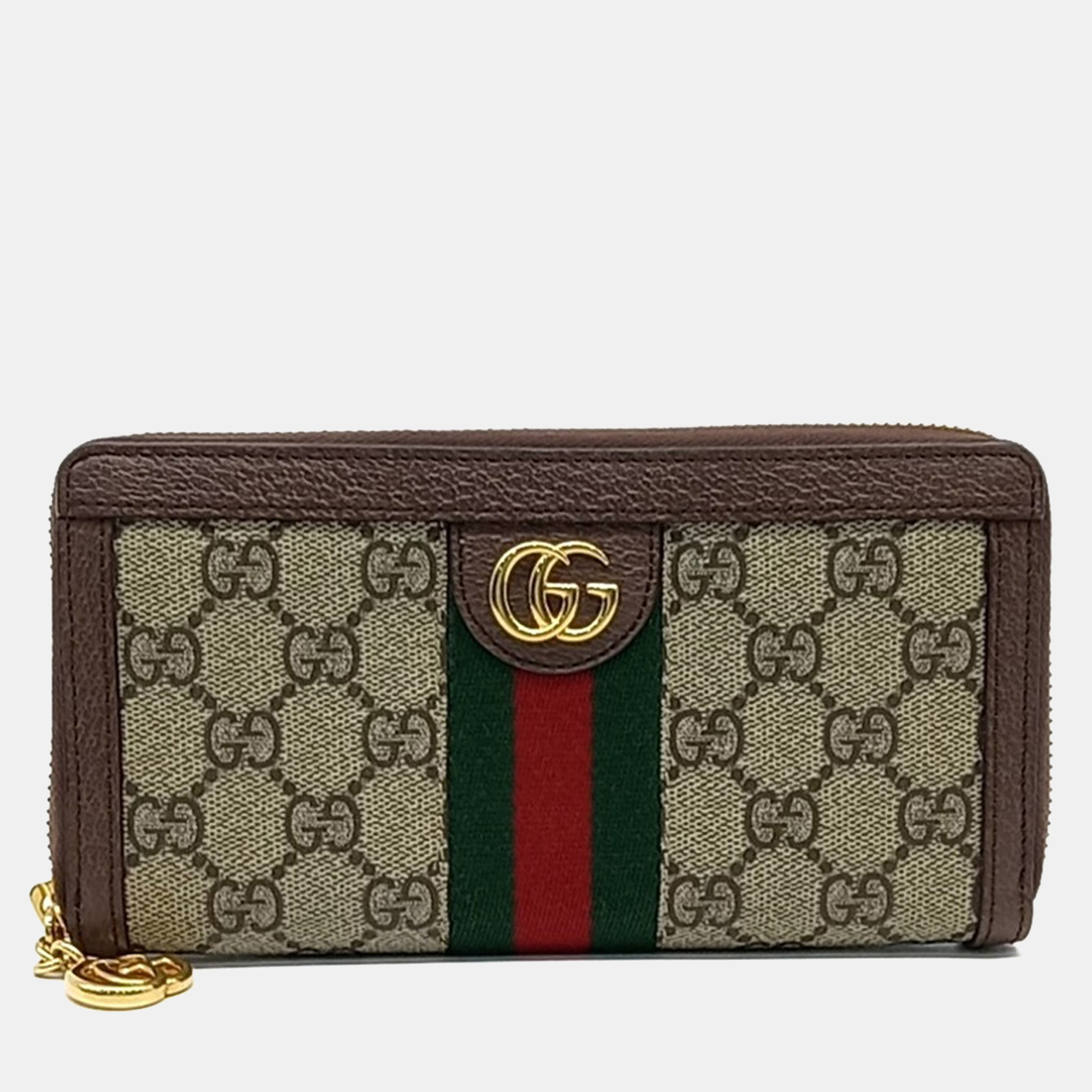 Gucci Beige Brown PVC Ophidia Long Wallet
Gucci Beige Brown PVC Ophidia Long Wallet