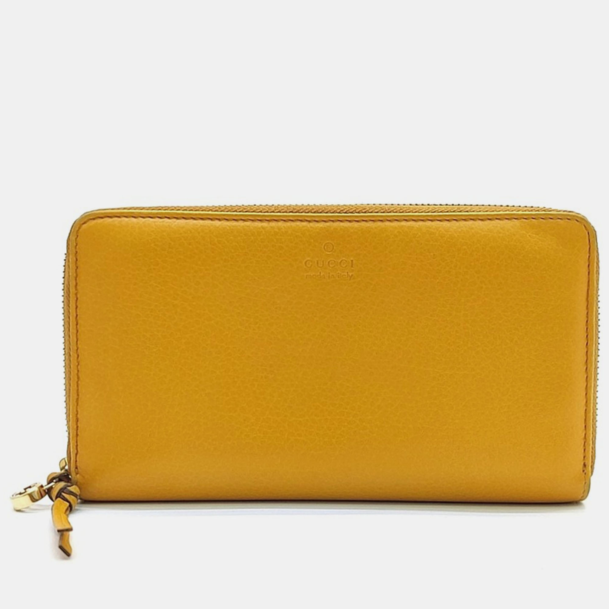 Gucci Yellow Leather Long Wallet
Gucci Yellow Leather Long Wallet