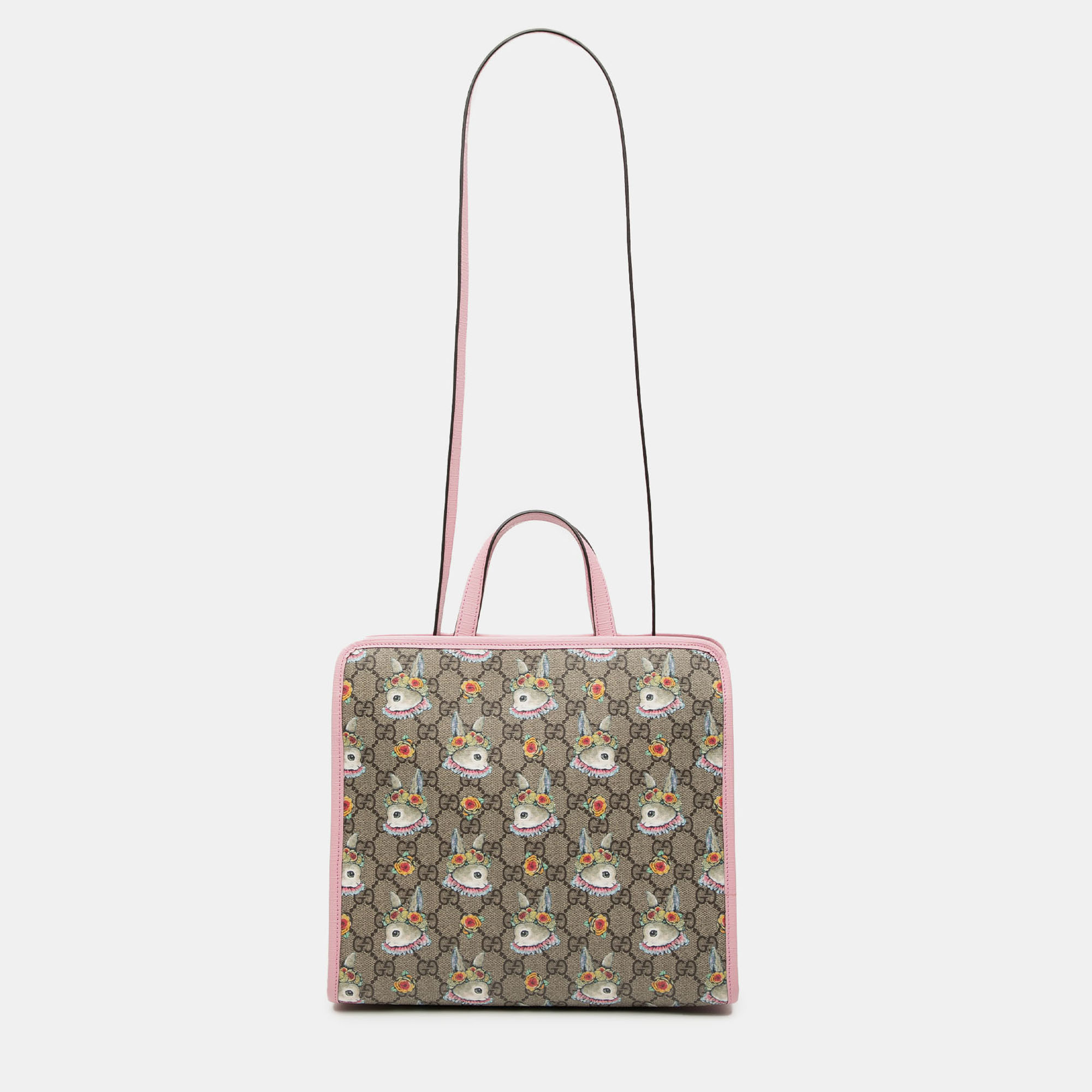 Gucci Beige Yuko Higuchi GG Supreme Floral Rabbit Satchel
Gucci Beige Yuko Higuchi GG Supreme Floral Rabbit Satchel