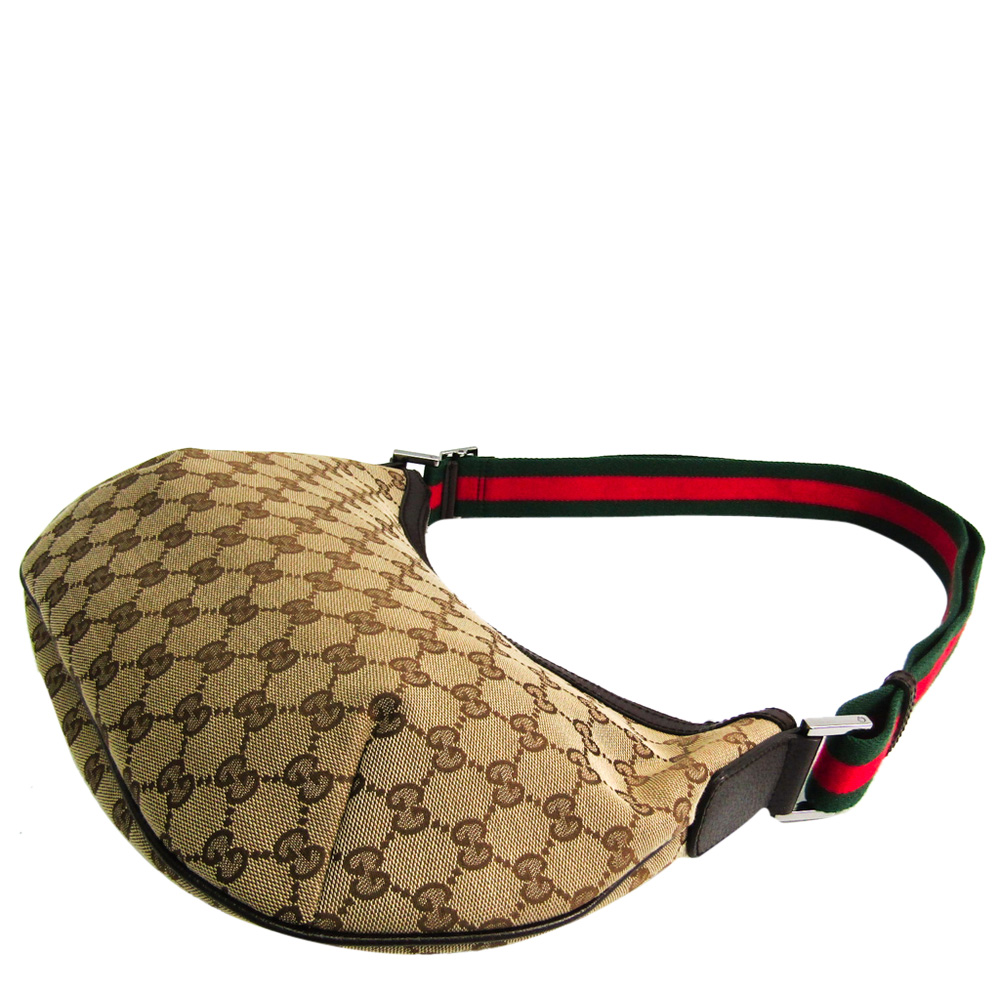 Gucci Beige/Dark Brown Original GG Canvas Messenger Bag
Gucci Beige/Dark Brown Original GG Canvas Messenger Bag