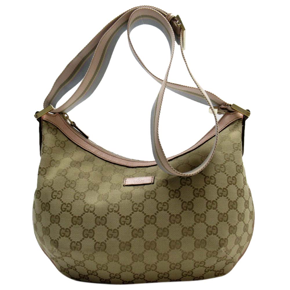 Image of Gucci Beige GG Canvas Messenger Bag