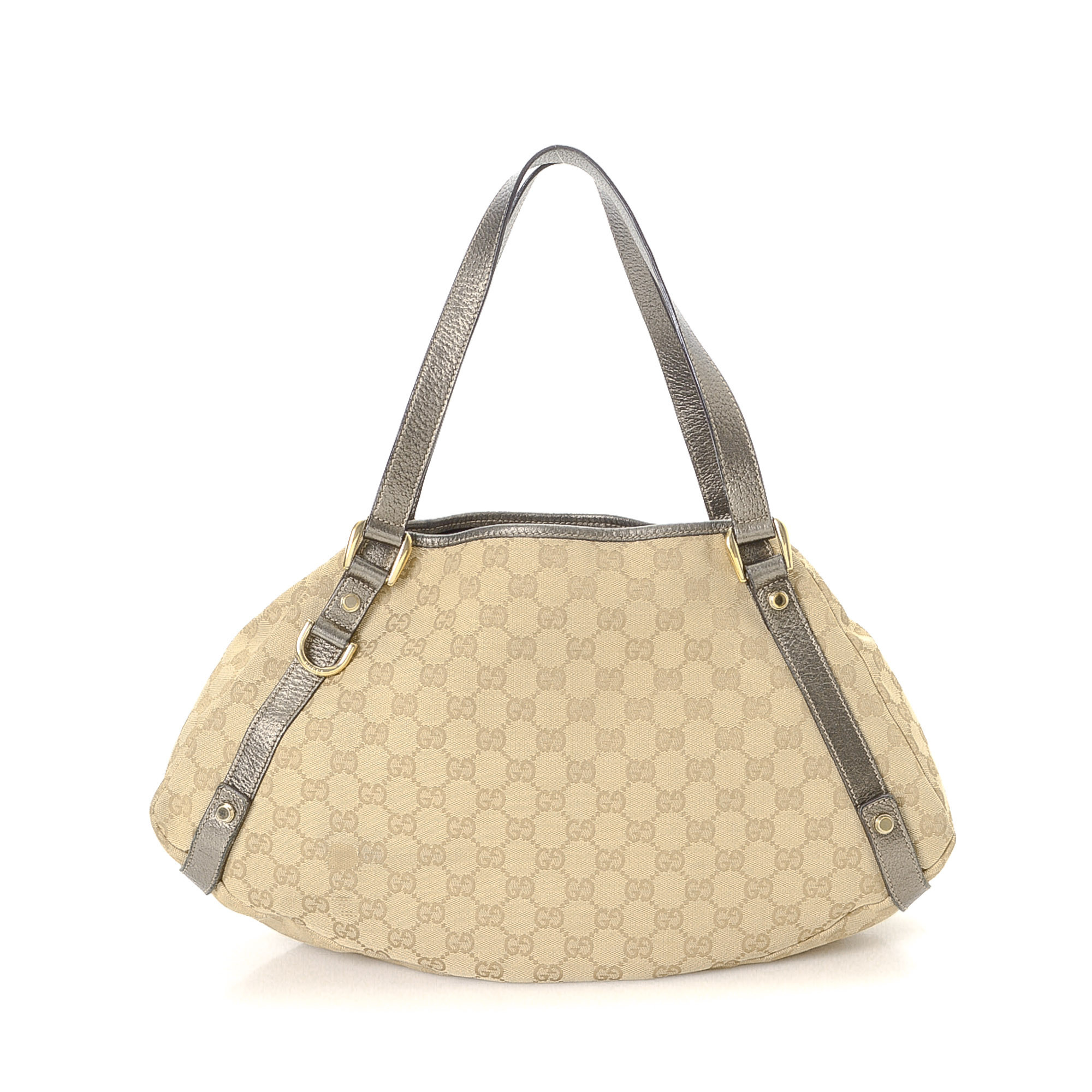 Image of Gucci Beige GG Canvas Abbey Tote Bag