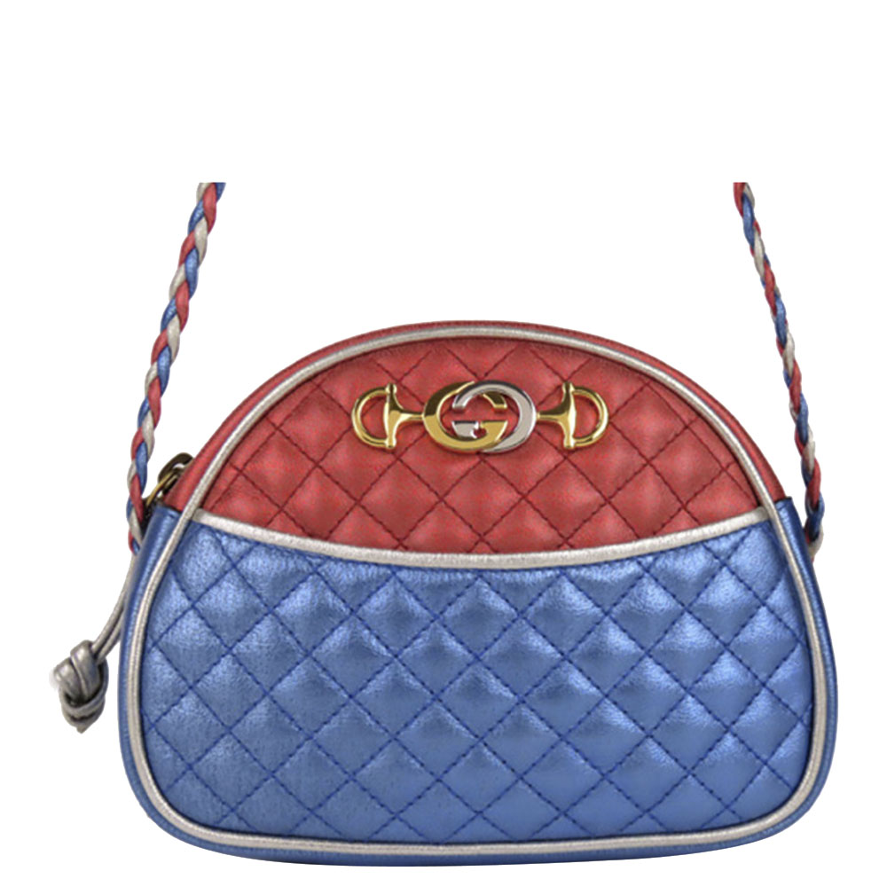 Gucci Multicolor Leather Trapuntata Mini Crossbody Bag