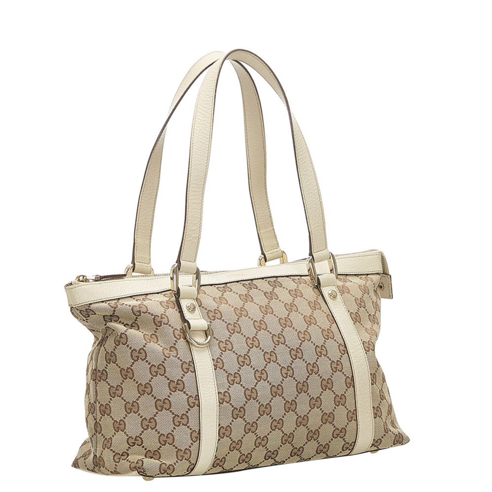 Gucci Brown/Beige GG Canvas Abbey Bag
Gucci Brown/Beige GG Canvas Abbey Bag