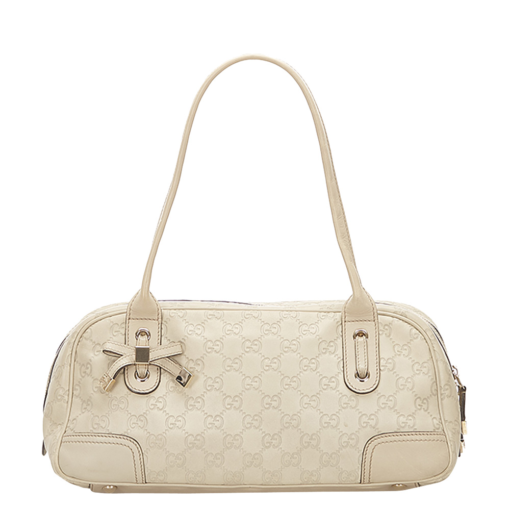 Gucci Beige Leather Princy Shoulder Bag