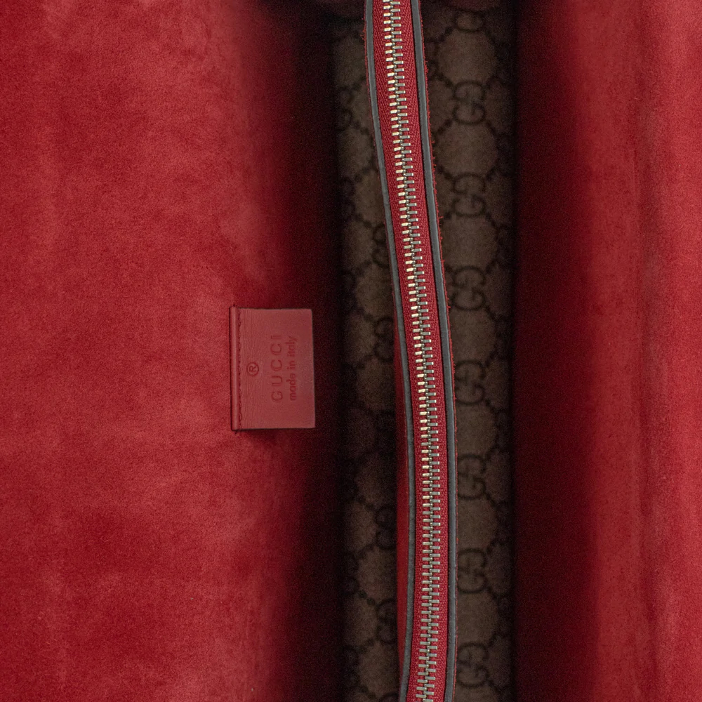 Gucci Dionysus Shoulder Bag In Beige Monogram Canvas