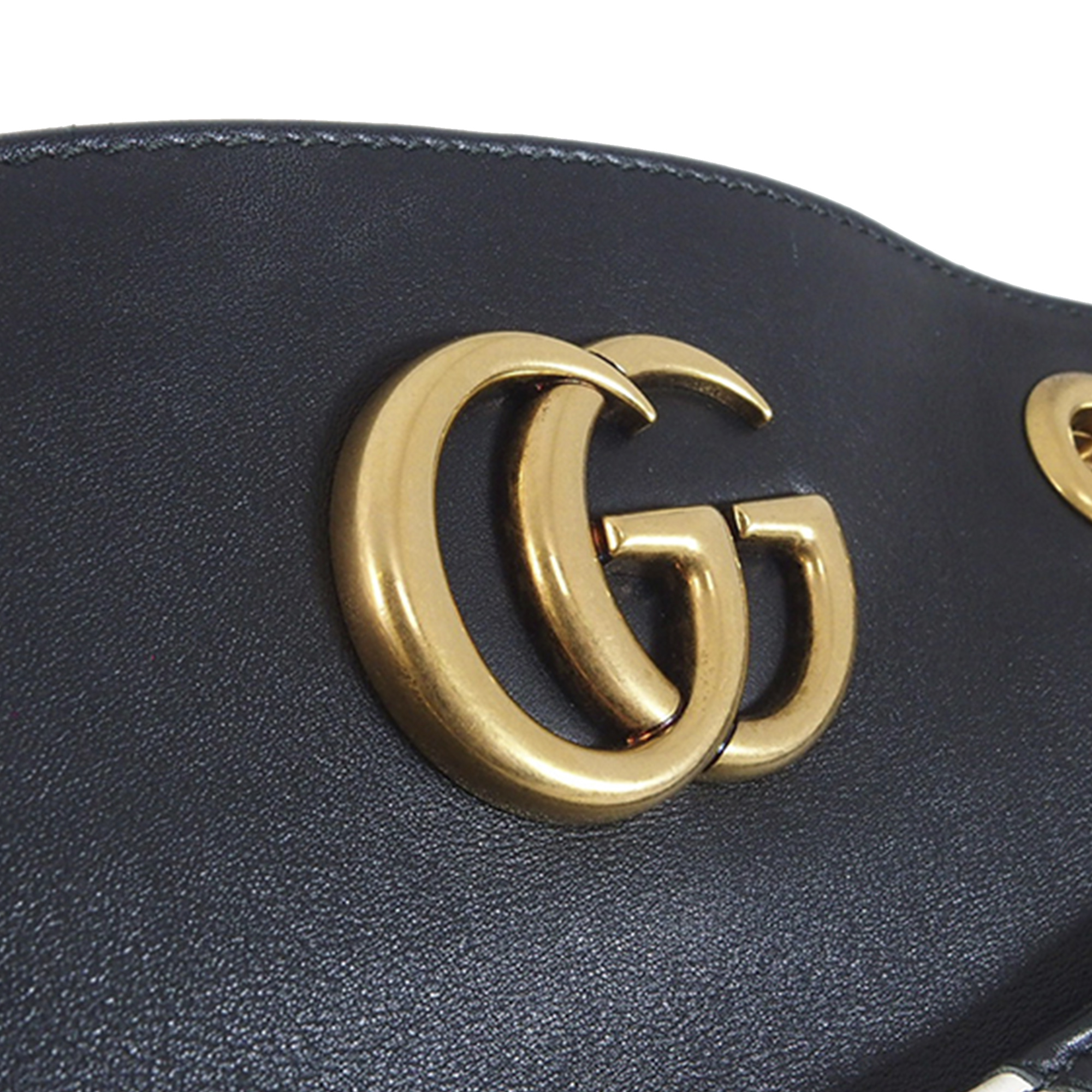 Gucci Black Medium GG Marmont