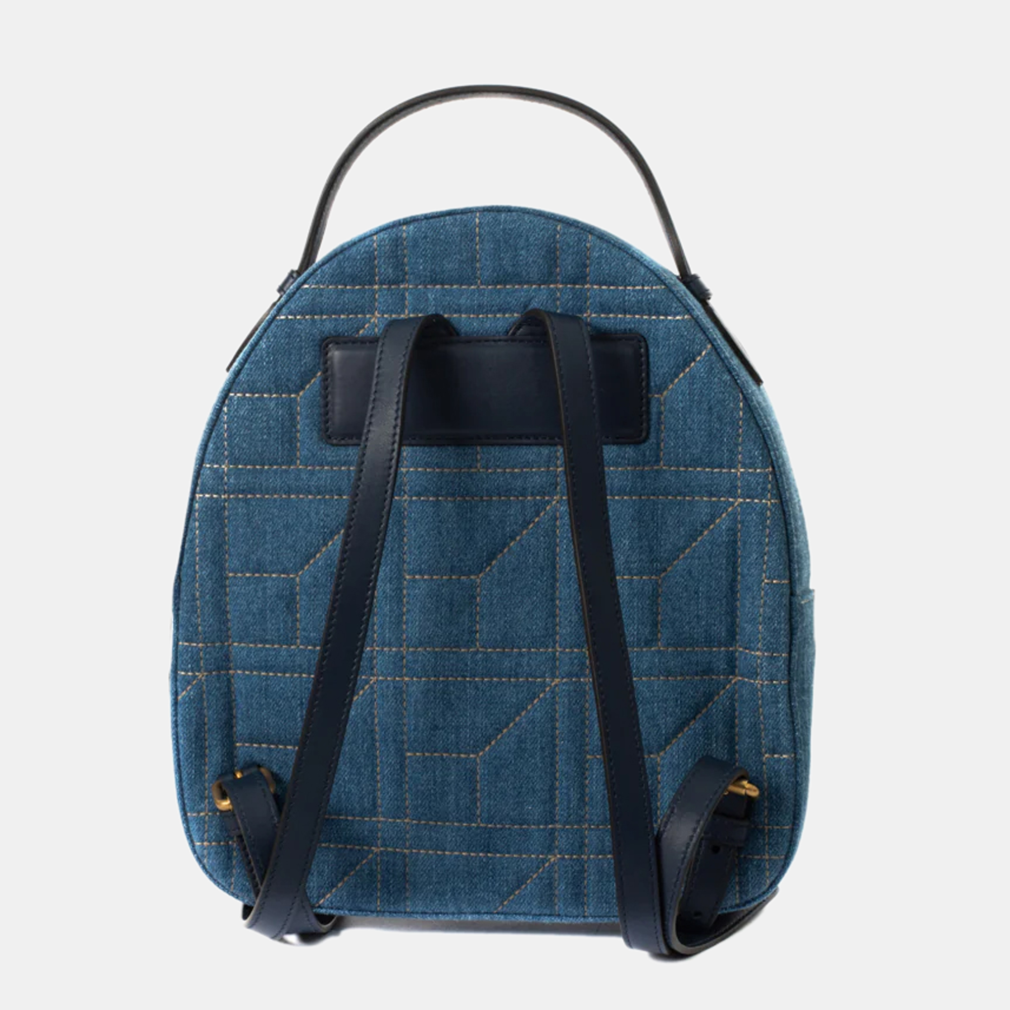 Gucci GG Denim Backpack Backpack In Blue Denim - Jeans