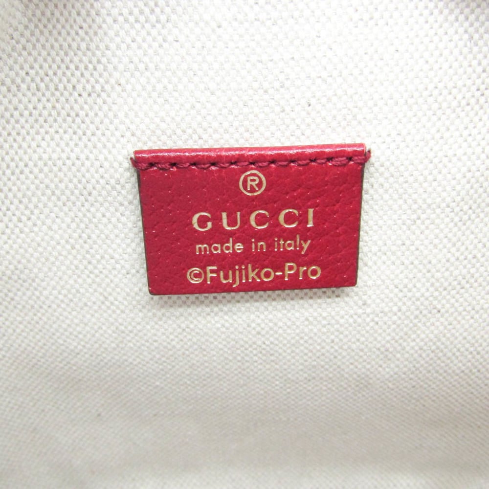 Gucci Beige/Burgundy Dorarmon Candy GG Bucket Bag