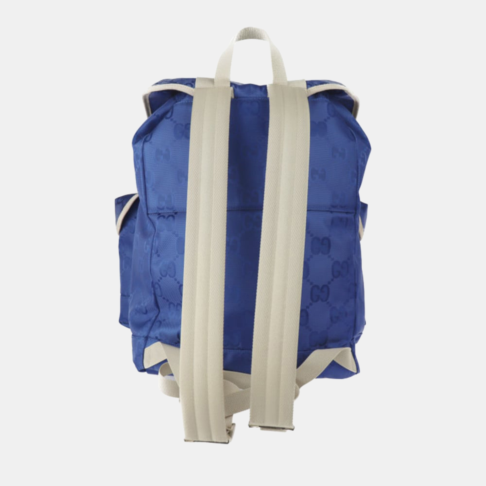 Gucci Blue Nylon GG Off The Grid Backpack