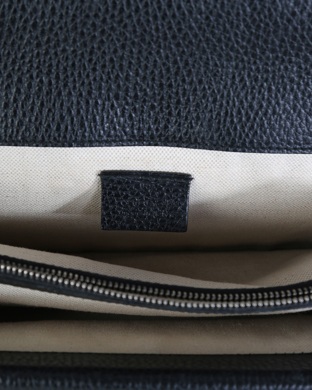 Gucci Black Pebbled Calfskin Leather Small Dionysus Shoulder Bag