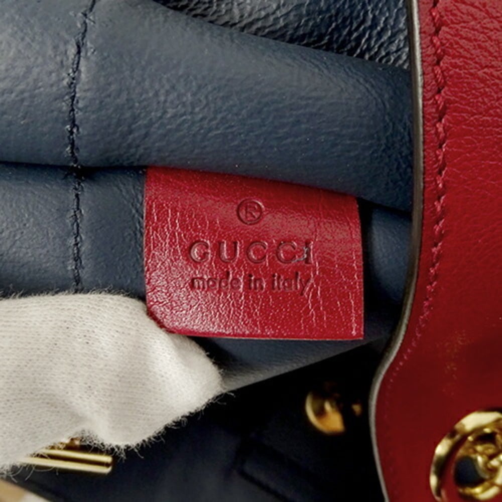 Gucci Blue Velvet Large Rajah Tote Bag